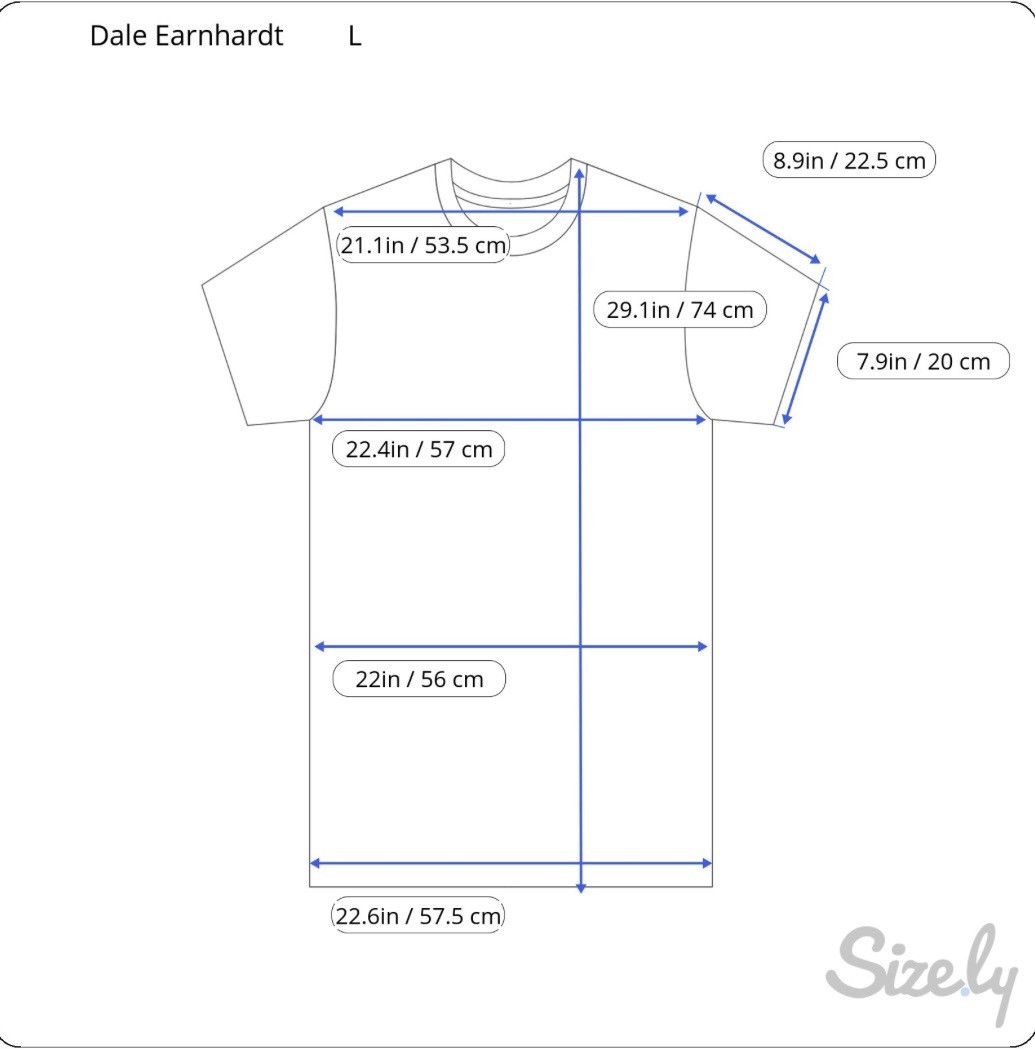 NASCAR Dale Earnhardt Intimidator Monte Carlo Formula 1 T Shirt Tee Size US L / EU 52-54 / 3 - 3 Thumbnail