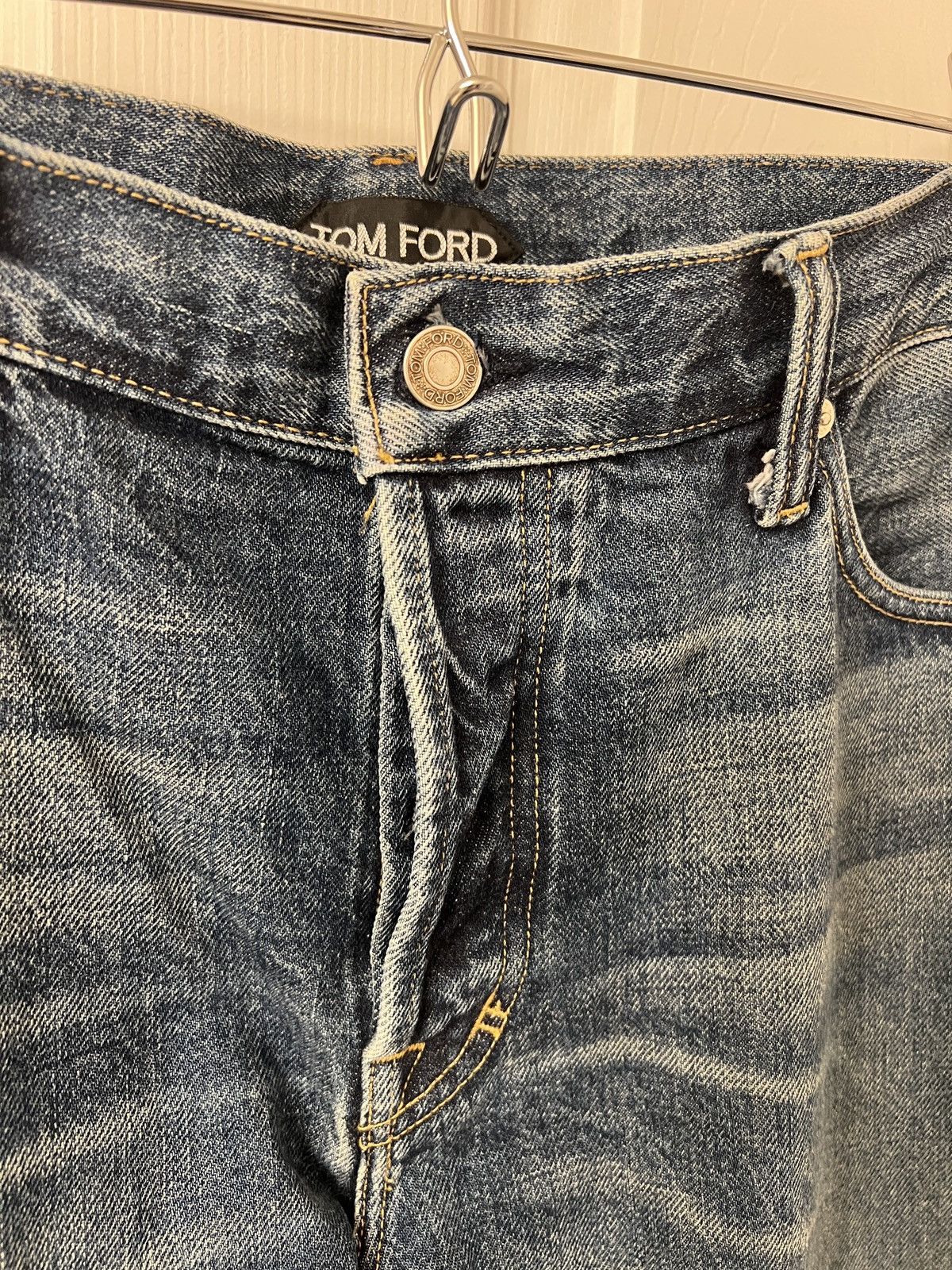 Tom Ford Vintage Tom Ford Selvedge Straight Jeans 38x30 Made in US Size US 38 / EU 54 - 7 Thumbnail