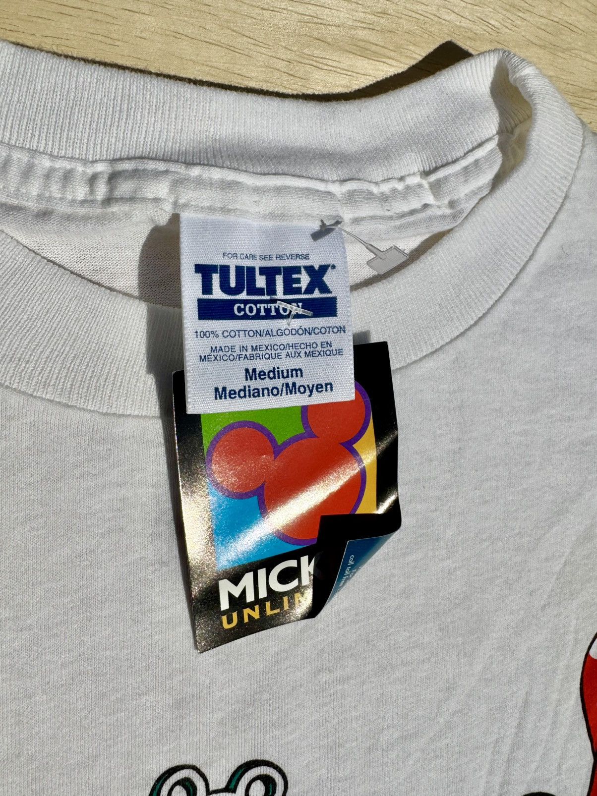 Disney × Mickey Mouse × Vintage Vintage Disney Mickey Minnie AOP T-Shirt (New With Tags) Size US M / EU 48-50 / 2 - 4 Thumbnail