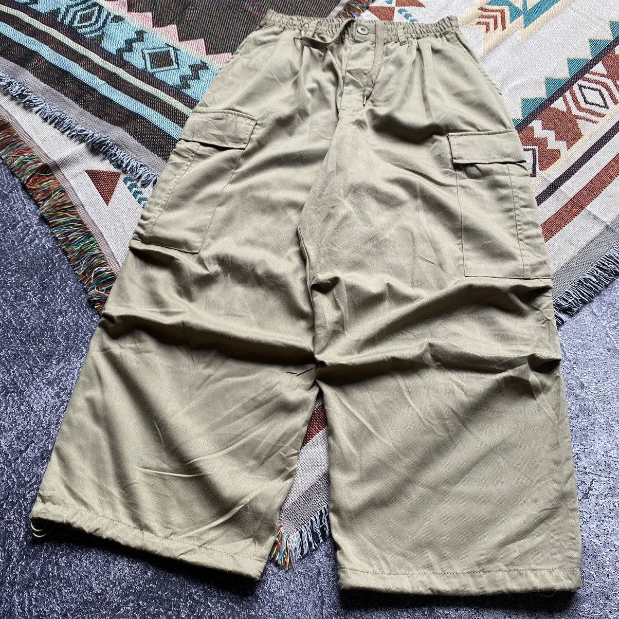 Designer × Japanese Brand MONO-MART Wide Military cargo pants Size US 32 / EU 48 - 3 Thumbnail