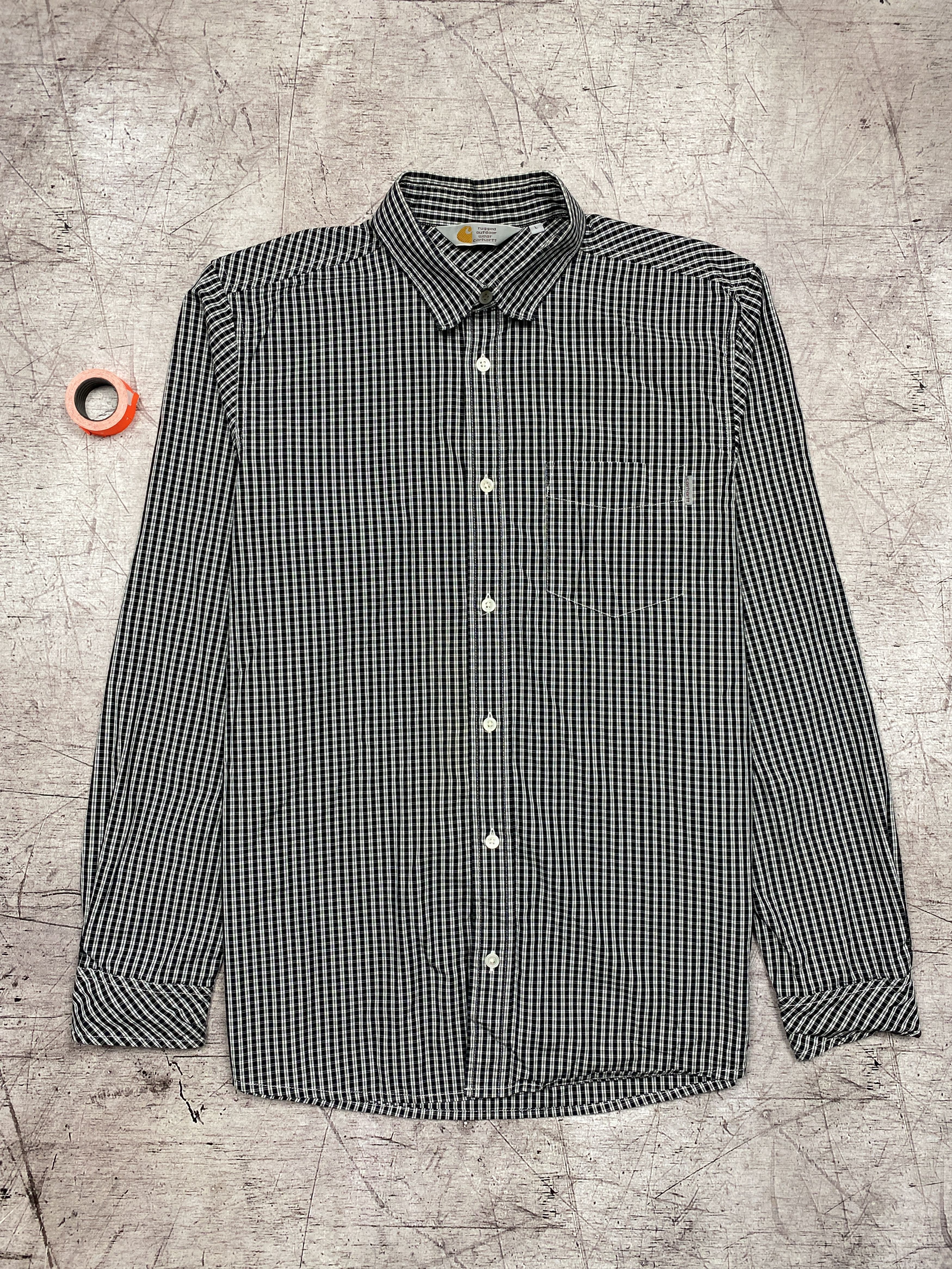 Carhartt Wip Vintage Mens Bennett Long Sleeve Shirt