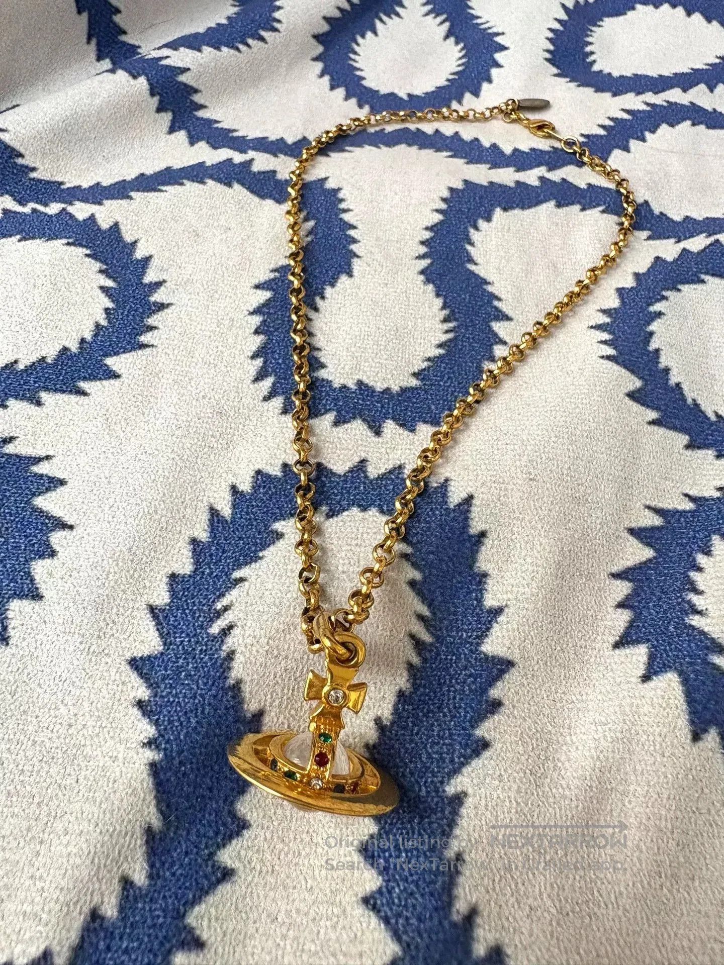 Vivienne Westwood 90s Vivienne Westwood Gold Orb Necklace. Size ONE SIZE - 2 Thumbnail