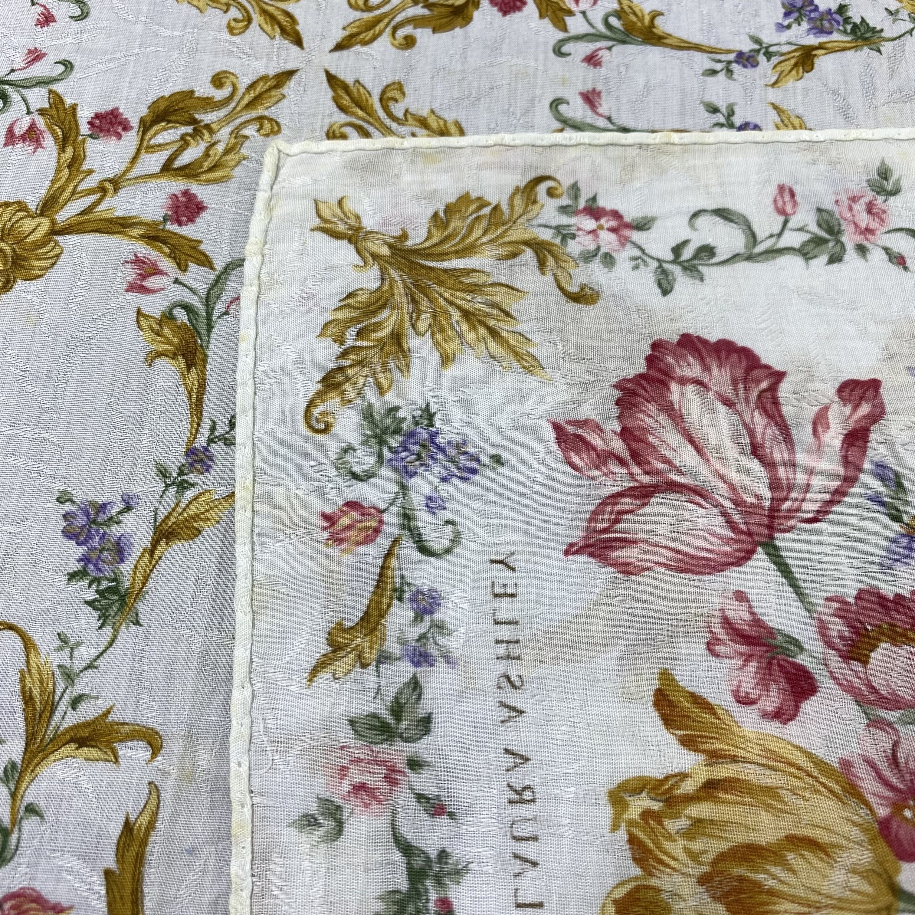 Laura Ashley Laura Ashley Handkerchief Neckerchief Bandana-B1828 Size ONE SIZE - 6 Thumbnail