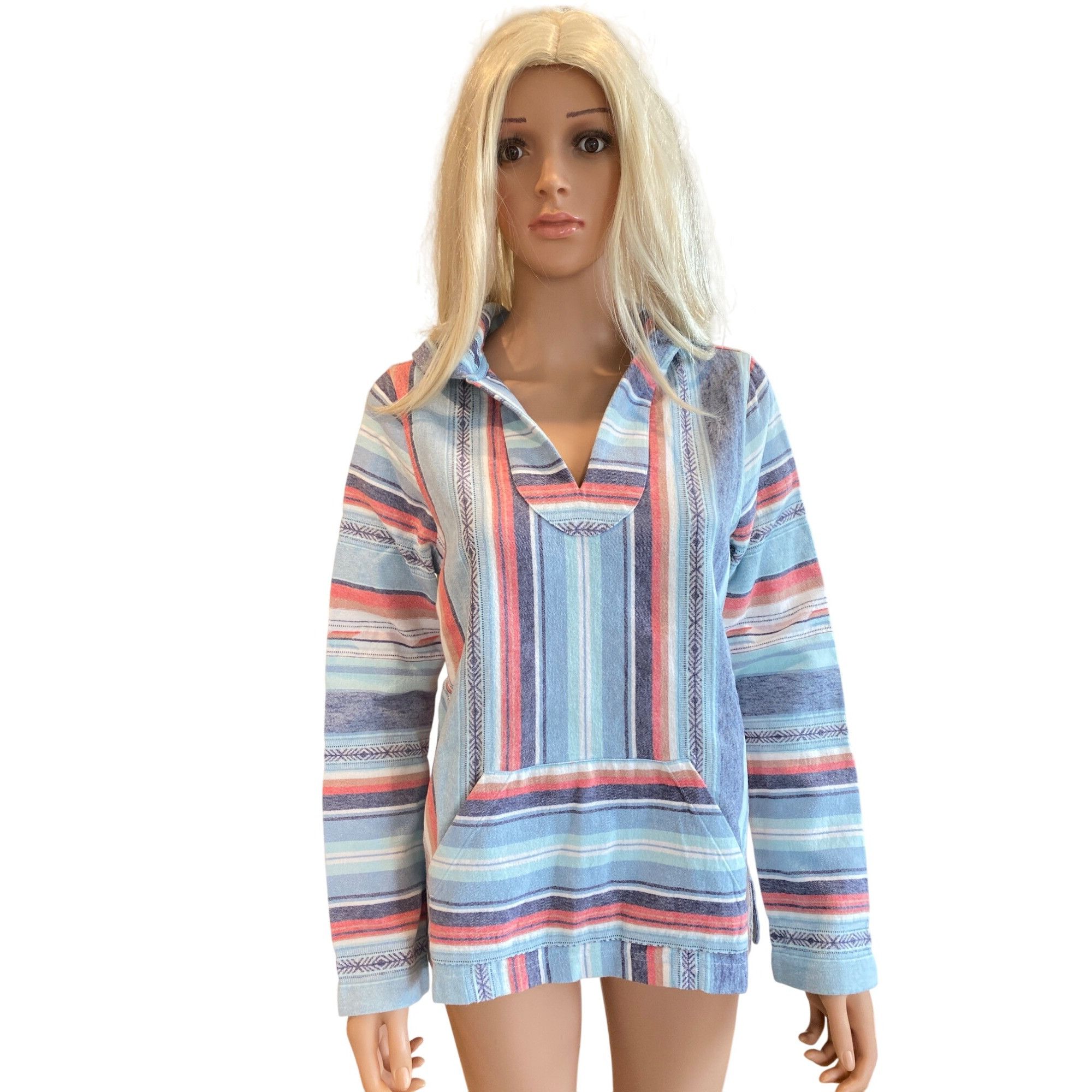 Faherty NWT Faherty Baja Sierra Paradise Hooded Pullover Top Tunic W Size S / US 4 / IT 40 - 2 Thumbnail