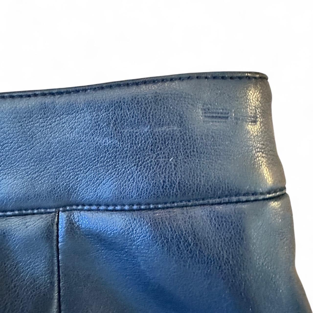 Other TOCCHIN (NY) Faux Leather Pleated Flat-Front Pants Size 4 Size 27" / US 4 / IT 40 - 8 Thumbnail