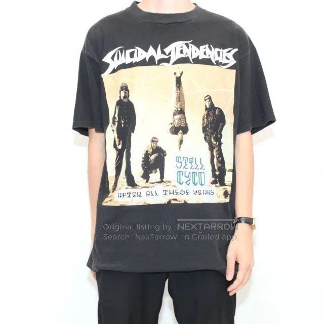 Vintage Vintage 1993 Suicidal Tendencies Band Tee. Size US M / EU 48-50 / 2 - 7 Thumbnail