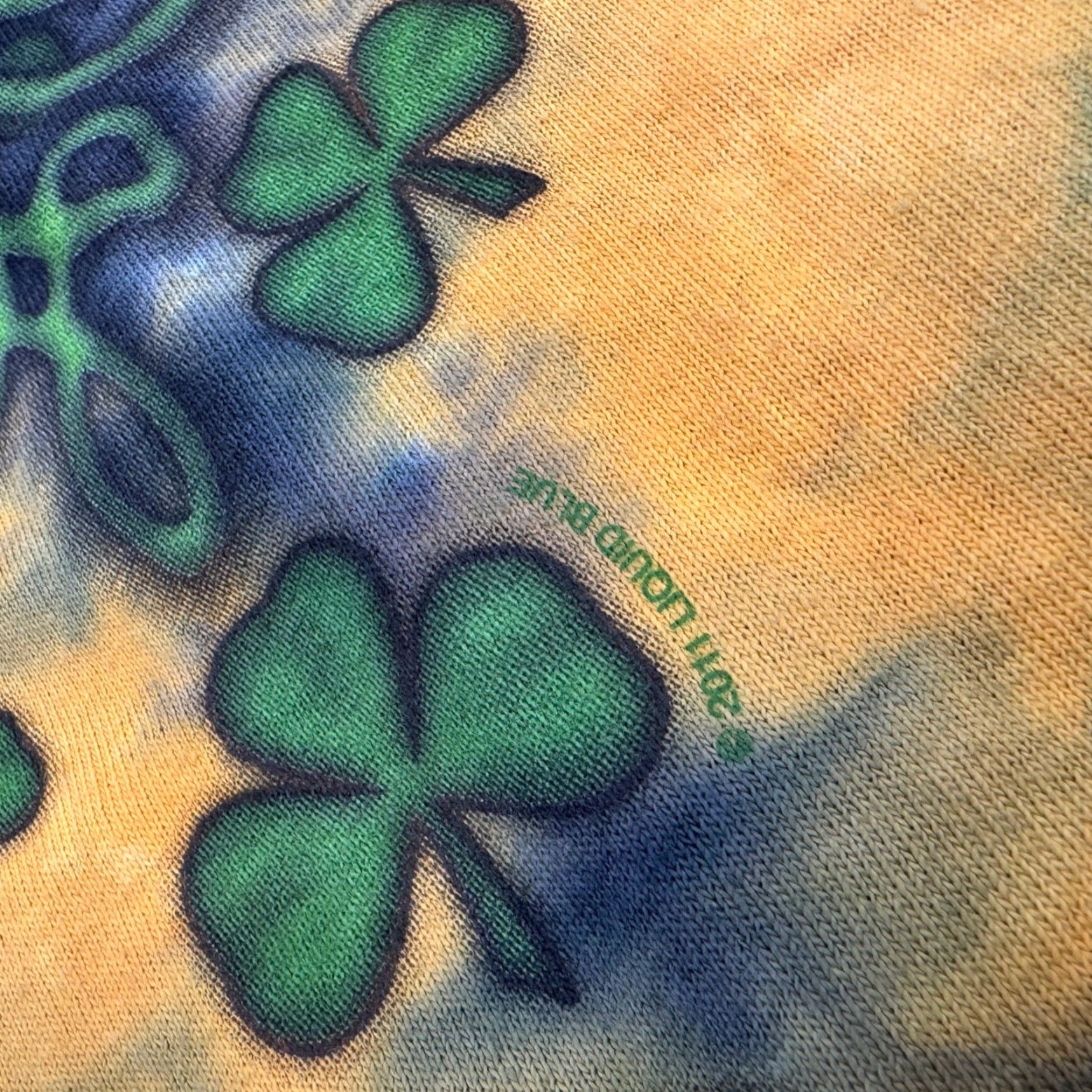 Liquid Blue VINTAGE? (no) Celtic Shamrock Tie Dye Shirt Mens XL Black Gold Green 2011 Liquid Blue NWT Size US XL / EU 56 / 4 - 7 Thumbnail