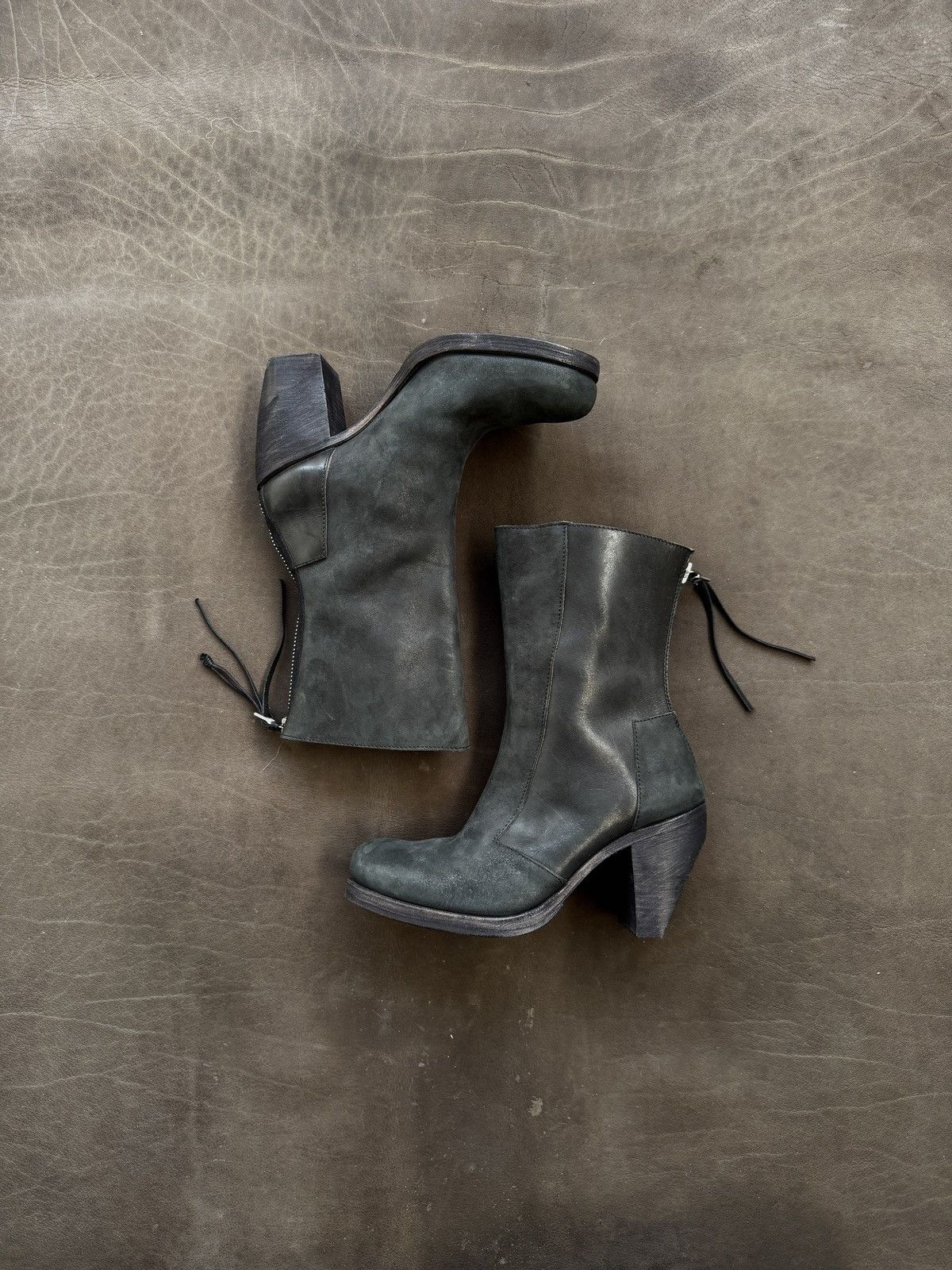 Boris Bidjan Saberi Boris Bidjan Saberi Horse leather heels Size US 7 / IT 37 - 1 Thumbnail