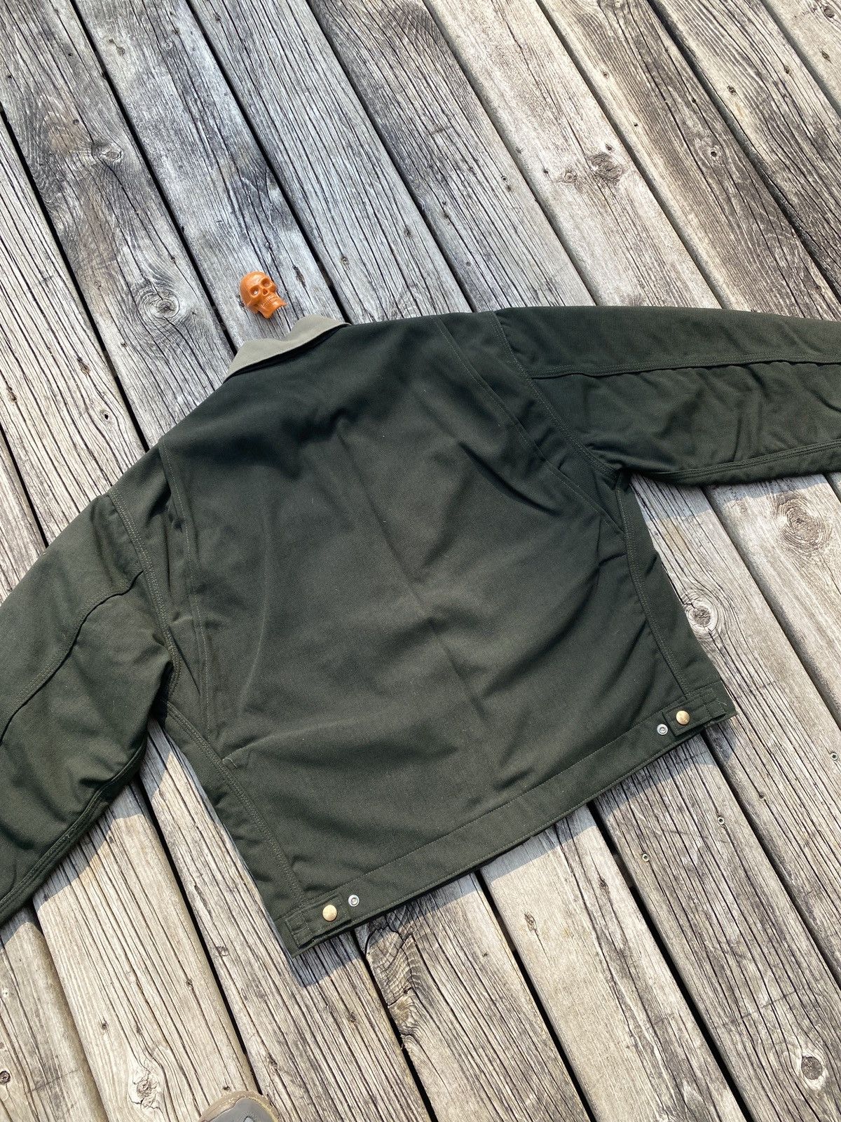 Carhartt × Vintage Carhartt J129 OLV green detroit jacket sz L Size US L / EU 52-54 / 3 - 5 Thumbnail