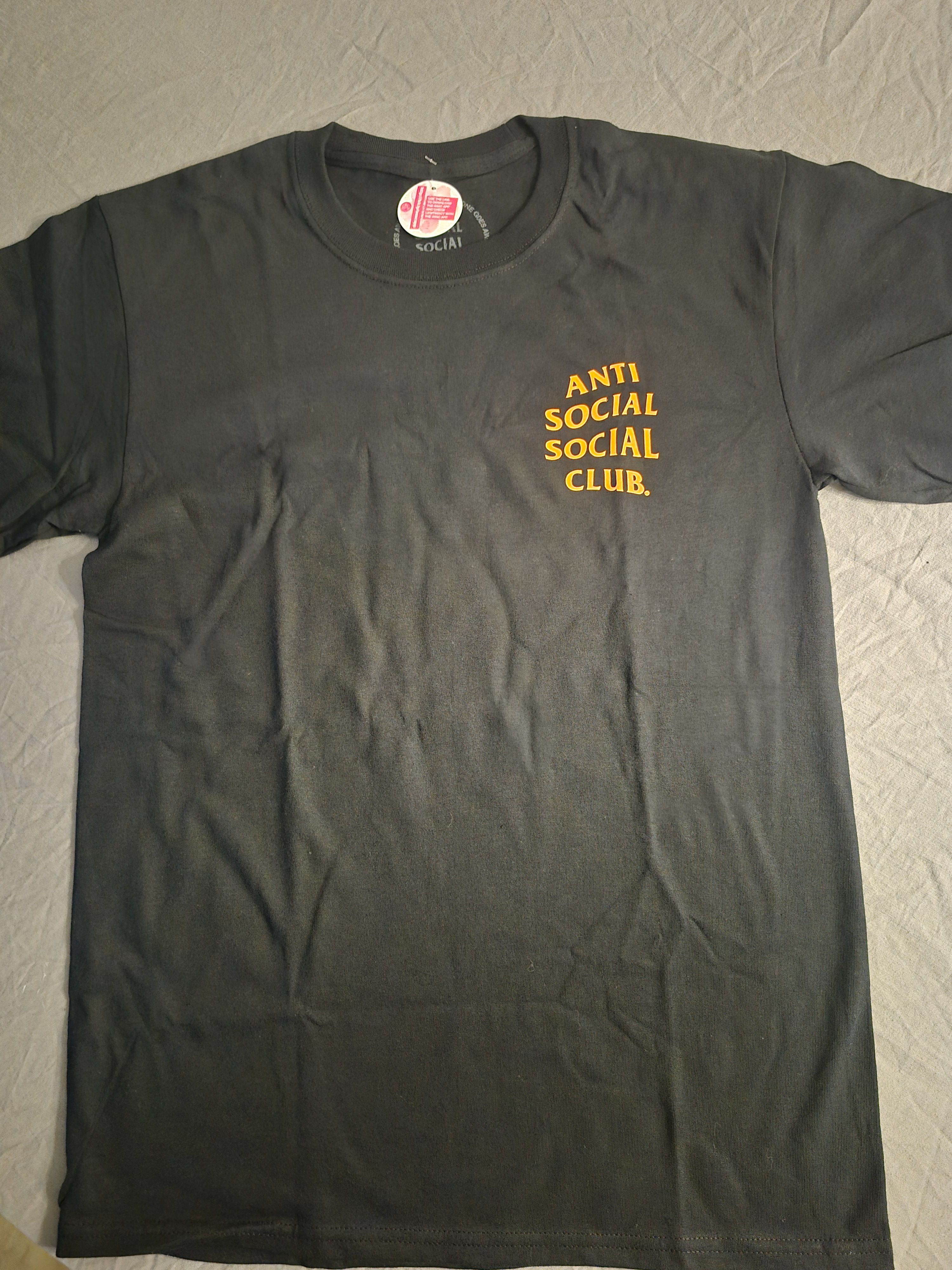 Anti Social Social Club Anti Social Social Club Black Tee Size Medium Size US M / EU 48-50 / 2 - 1 Thumbnail