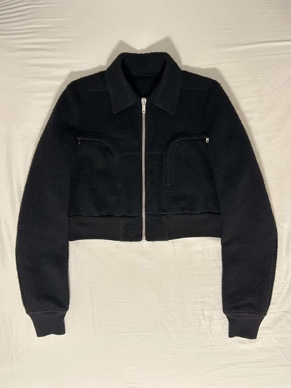 Rick Owens FW19 LARRY Wool Little Joe Jacket Size US S / EU 44-46 / 1 - 1 Thumbnail