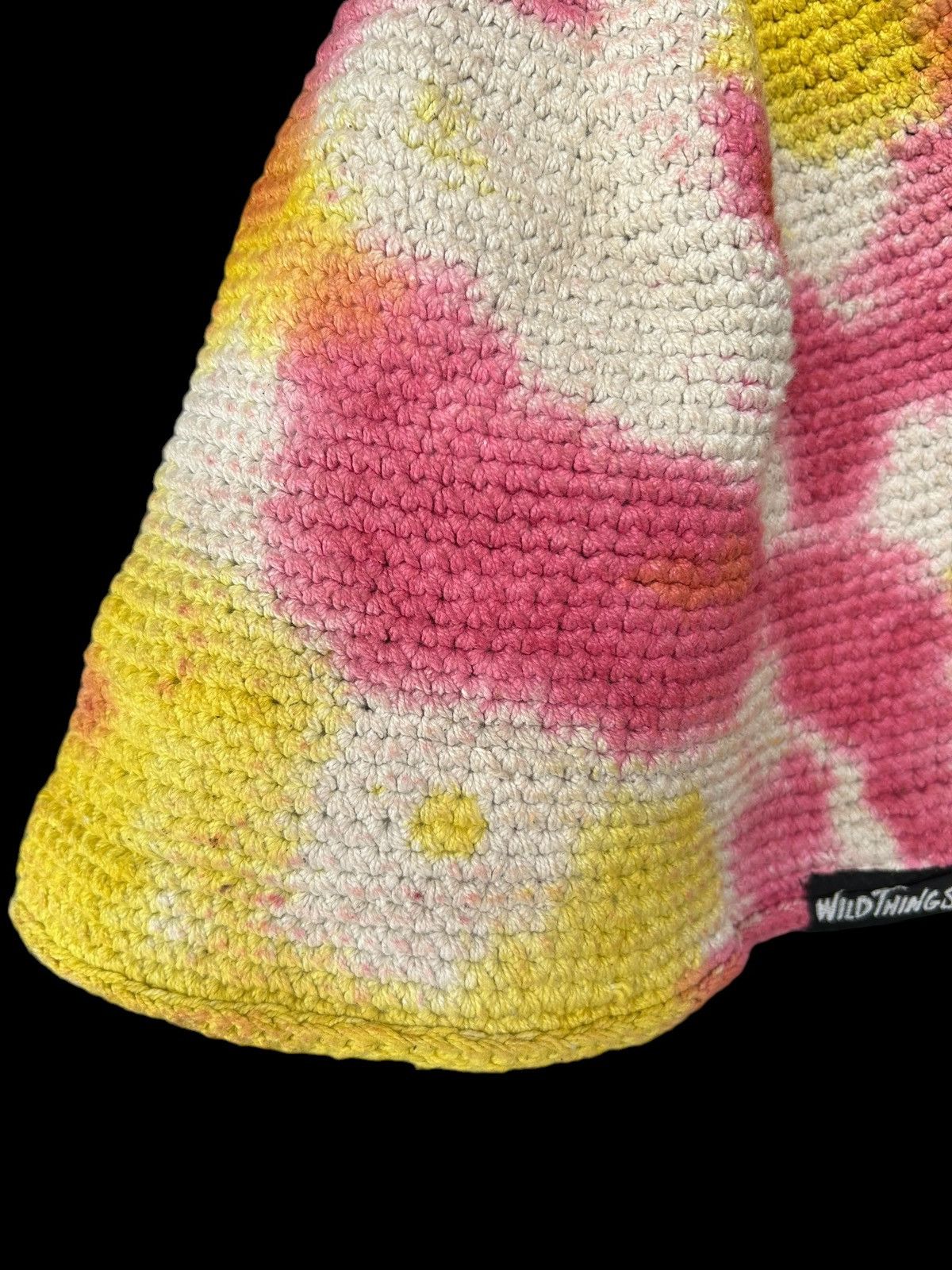 Japanese Brand × Kapital × Vintage WILDTHING Crochet Knitted Rare Bucket Hats☠️☠️ Size ONE SIZE - 6 Thumbnail