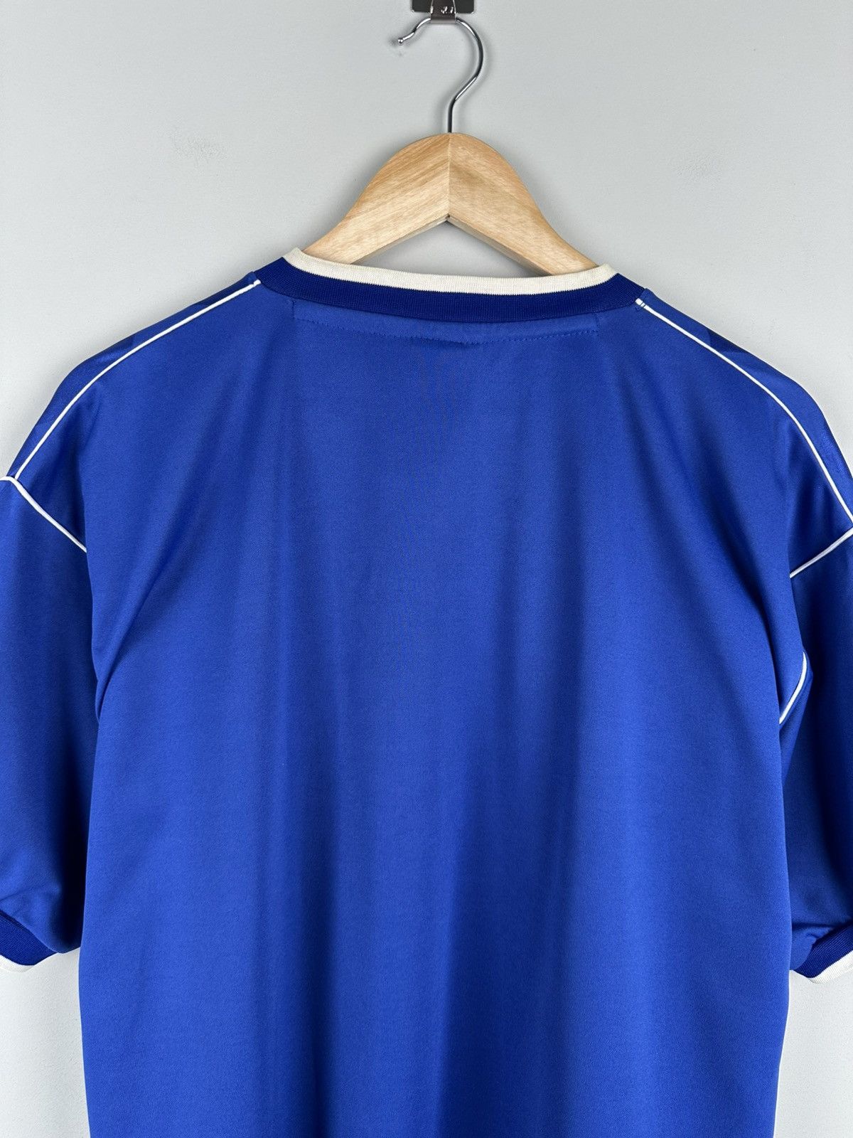Vintage Vintage 90s Retro Score Draw Everton Soccer Jersey Size US XL / EU 56 / 4 - 6 Thumbnail