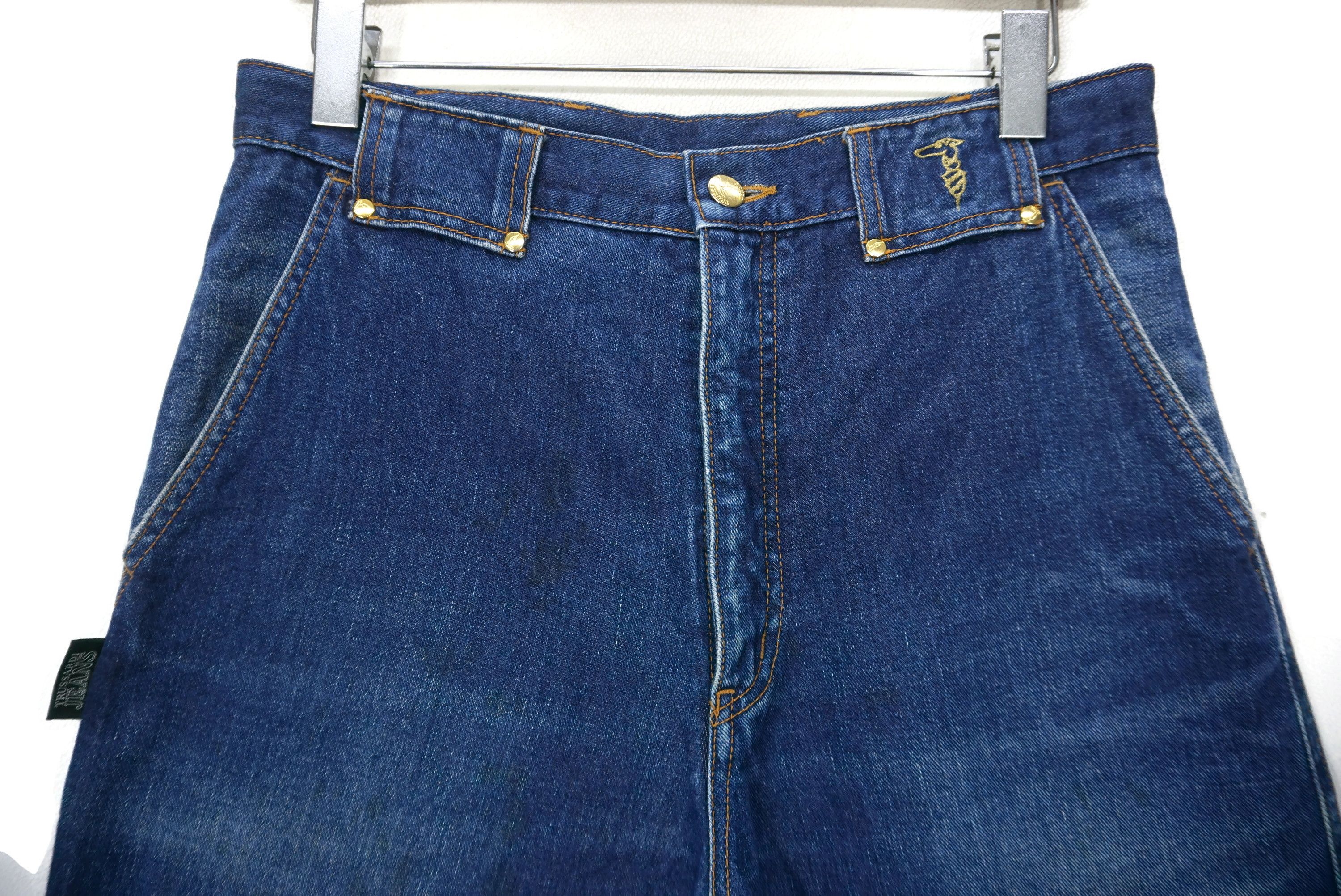 Trussardi Vintage Trussardi Jeans Size W31xL29.5 High-Waisted Denim Size US 31 - 3 Thumbnail