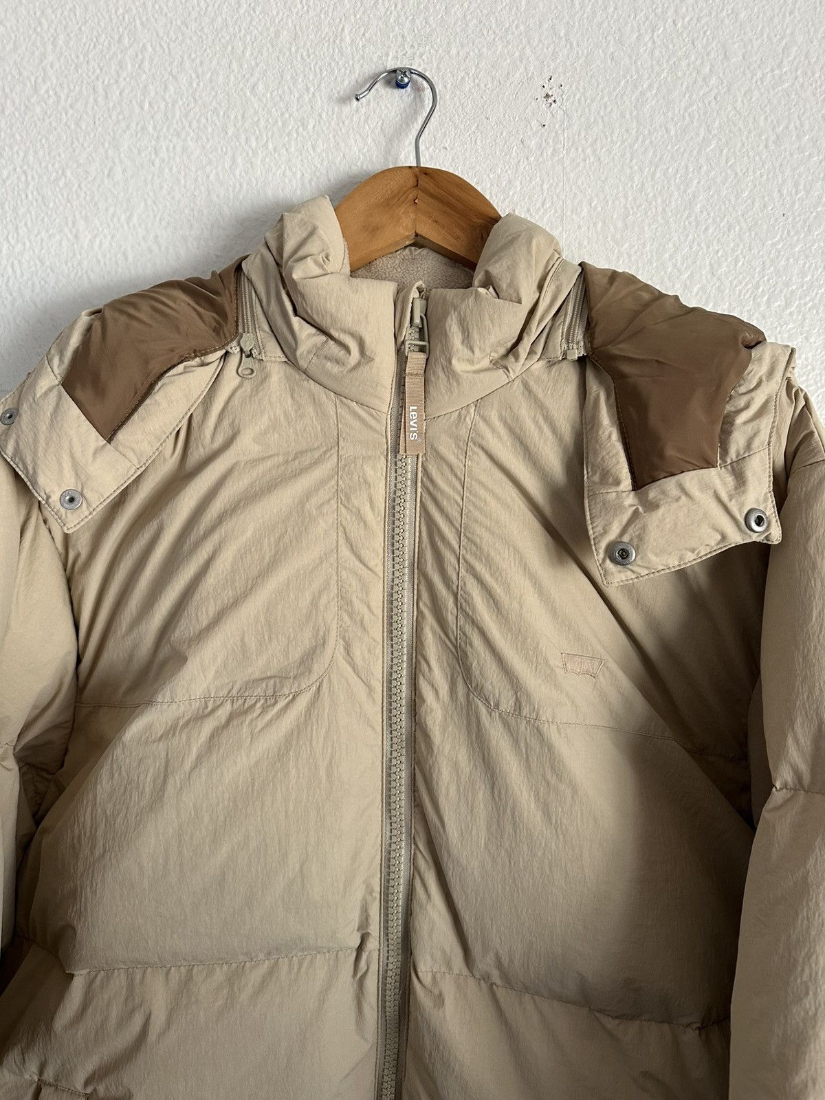 Levi's Levi’s Puffer Down Insulated Water Repellent Jacket Hood Size US L / EU 52-54 / 3 - 2 Thumbnail