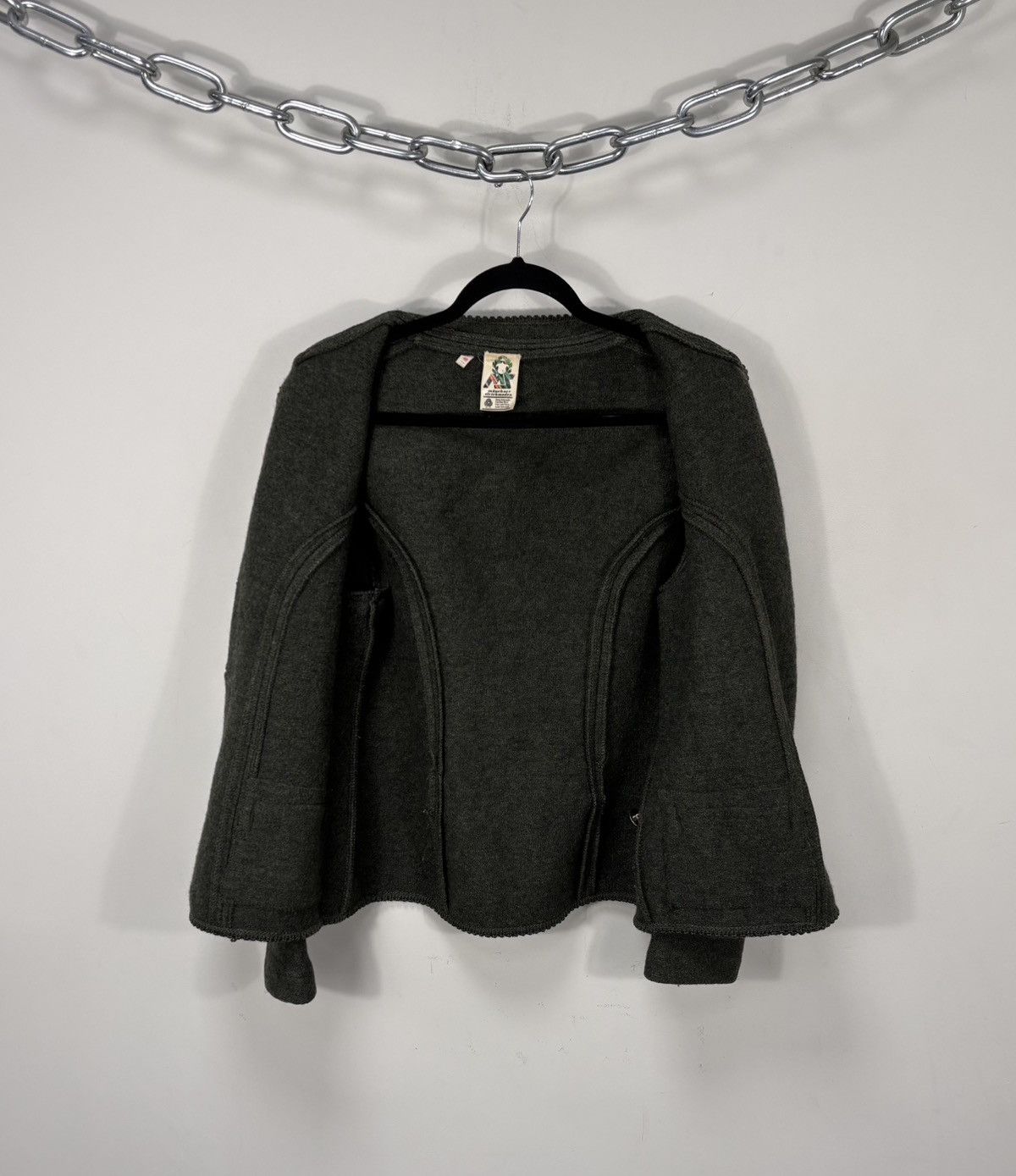 Vintage Vintage Munchner Strickmoden Bavarian Wool Cardigan Sweater Size L / US 10 / IT 46 - 10 Thumbnail