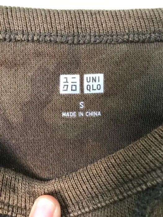 Japanese Brand × Uniqlo Uniqlo Military Sweatshirt Size US S / EU 44-46 / 1 - 3 Thumbnail