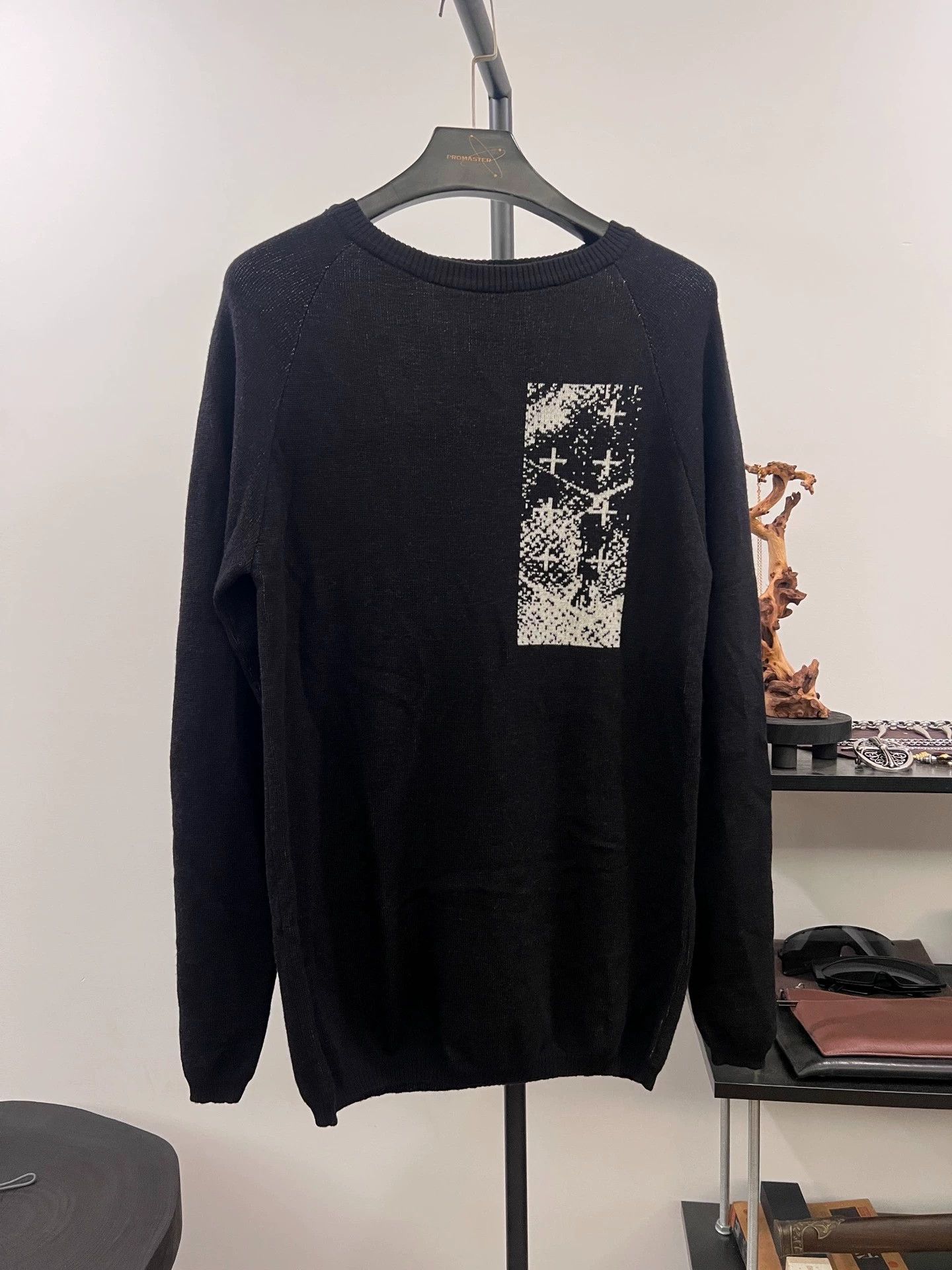 Boris Bidjan Saberi Boris Bidjan Saberi 11by bbs wool embroidered knit L NWT Size US L / EU 52-54 / 3 - 2 Thumbnail