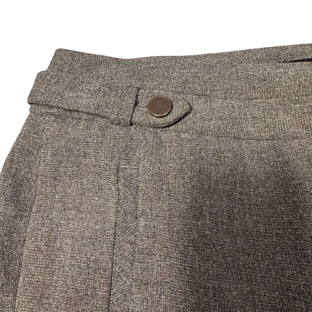 Other Larry Levine Petite Brown Pants Size 12 Petite Size 34" / US 12 / IT 48 - 4 Thumbnail