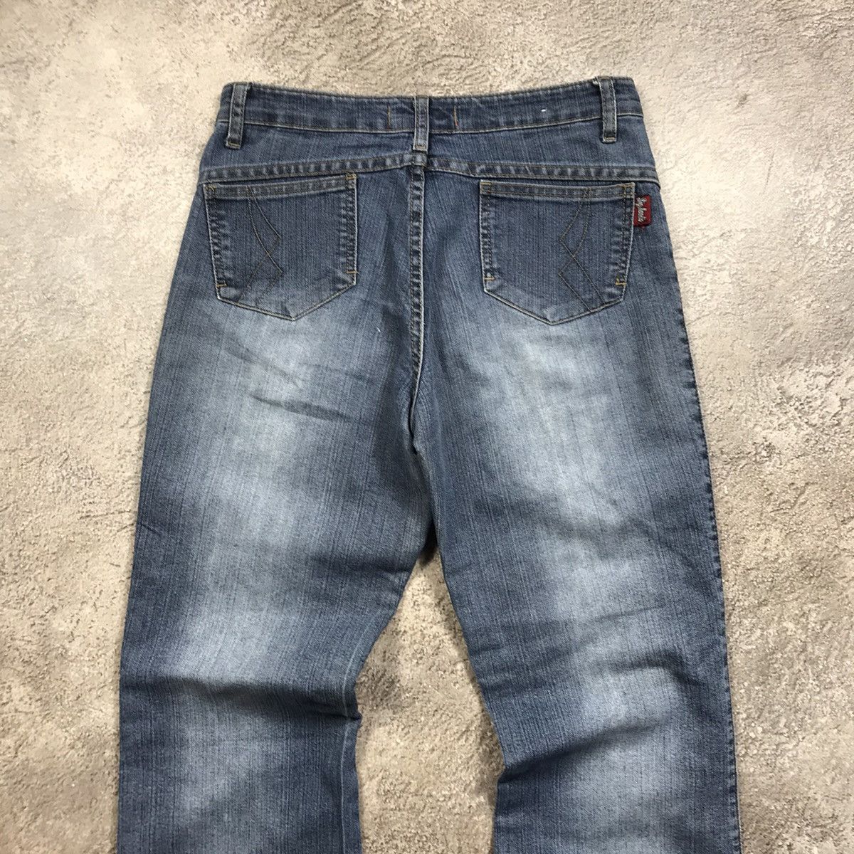 Japanese Brand Vintage Faded Japan 90s Distressed Denim Jeans Spring Pants Size 27" / US 4 / IT 40 - 5 Thumbnail