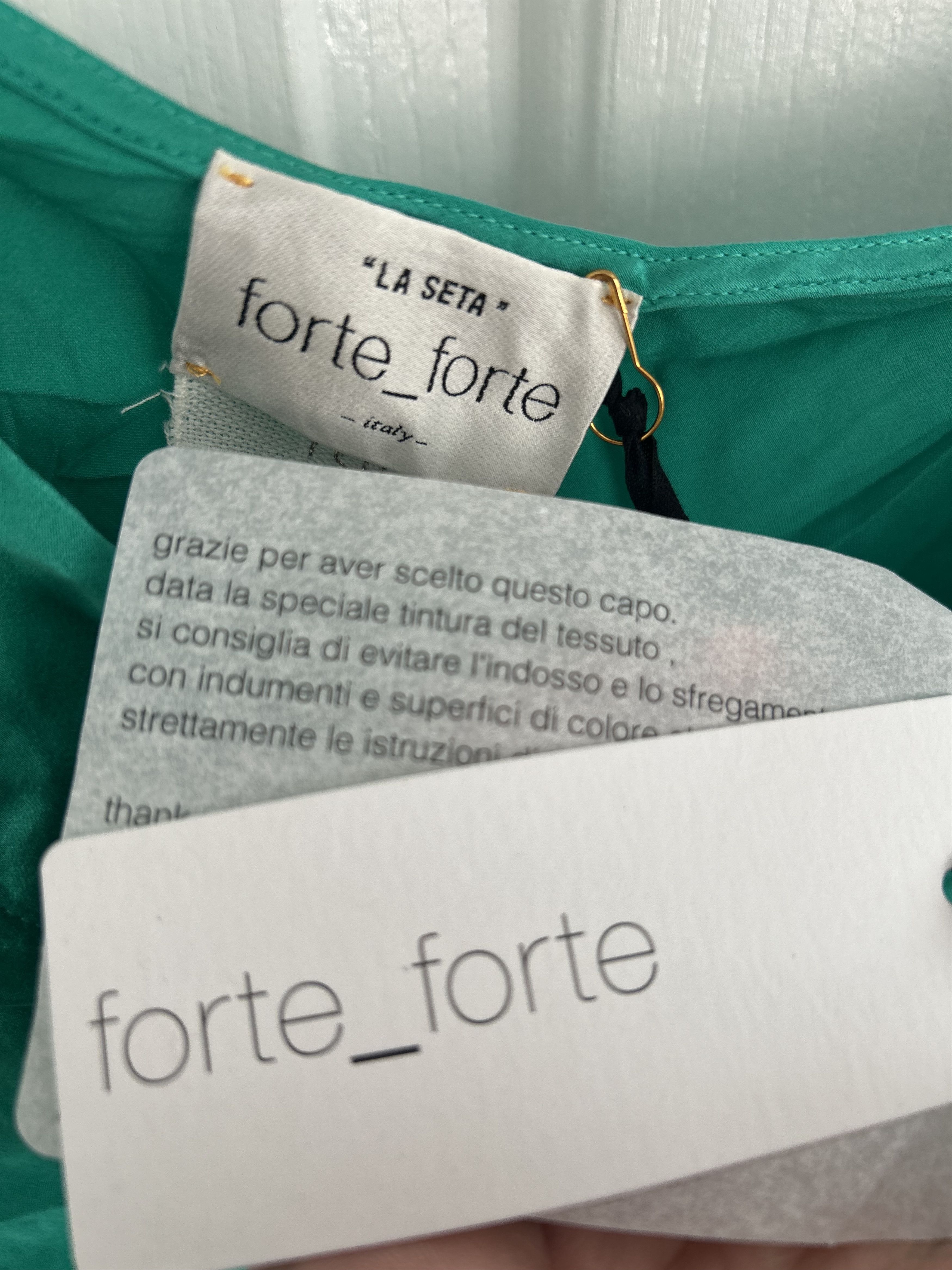 forte_forte FORTE FORTE spaghetti-strap satin top Size M / US 6-8 / IT 42-44 - 3 Thumbnail