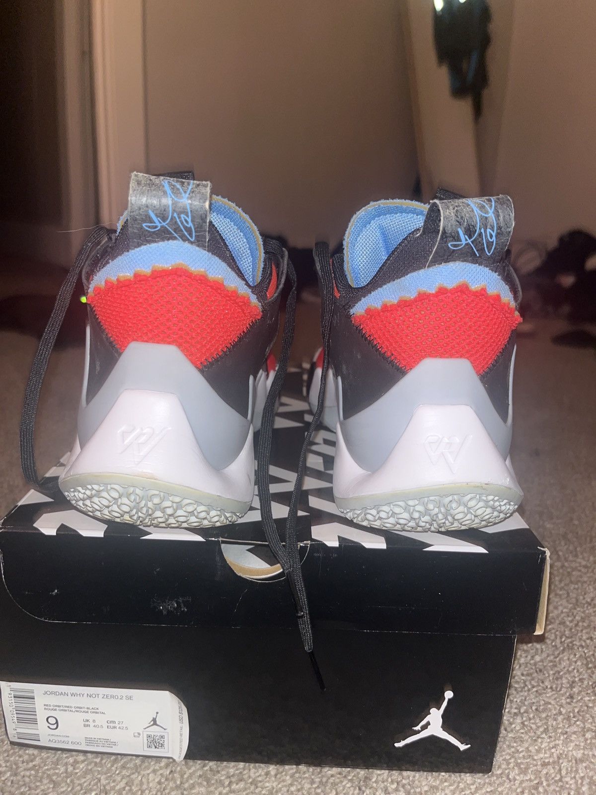 Jordan Brand Jordan Why Not ZER0.2 SE Red Orbit Size US 9 / EU 42 - 6 Thumbnail
