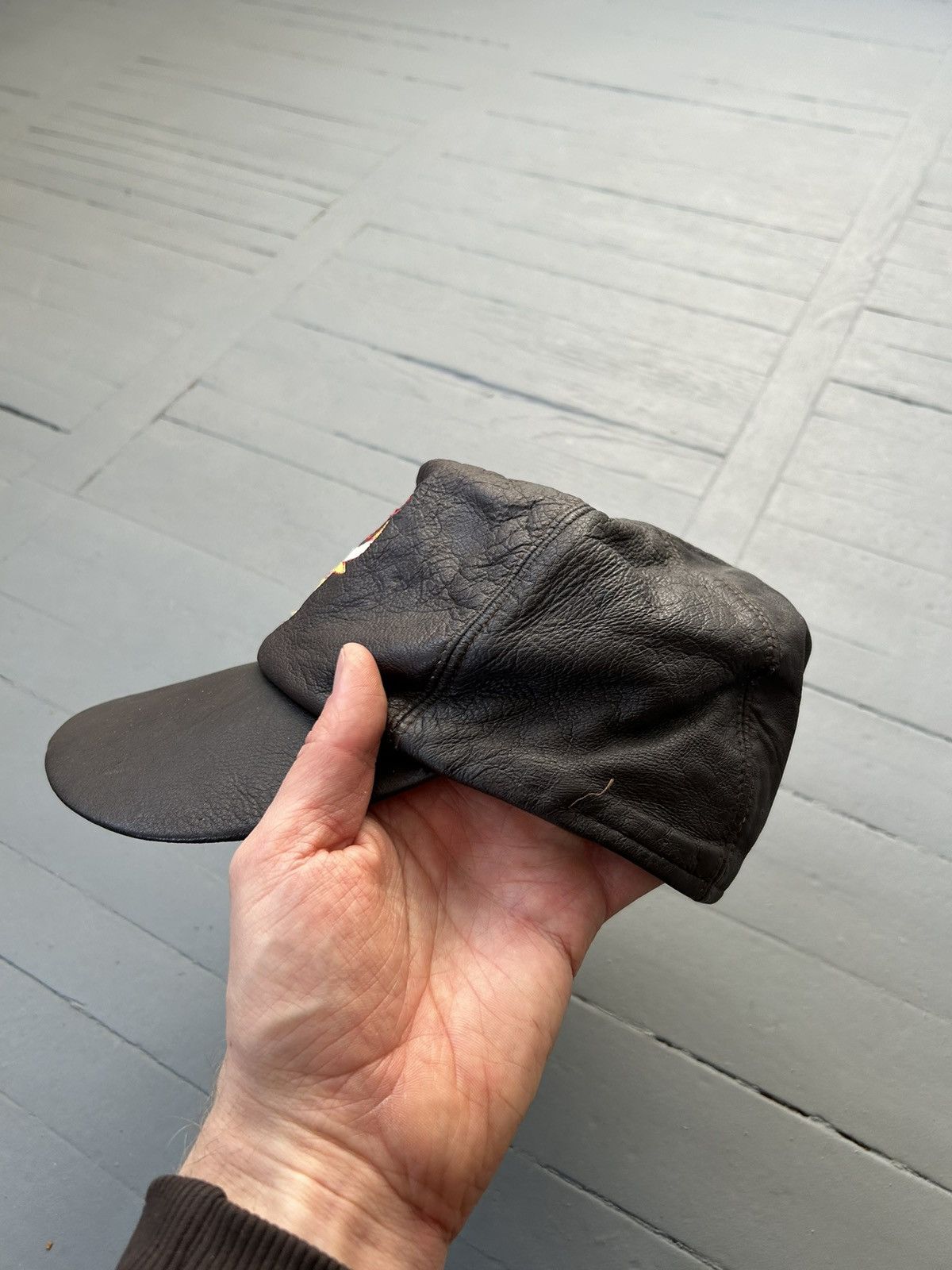 NBA NBA Chicago Bulls leather cap vintage Size ONE SIZE - 3 Thumbnail