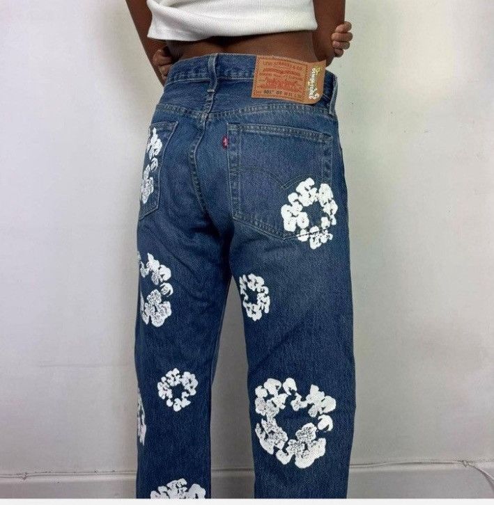 DENIM TEARS Levi’s x Denim Tears 501 Jeans - W31 L32 – Brand New w/ Box Size US 32 / EU 48 - 3 Thumbnail