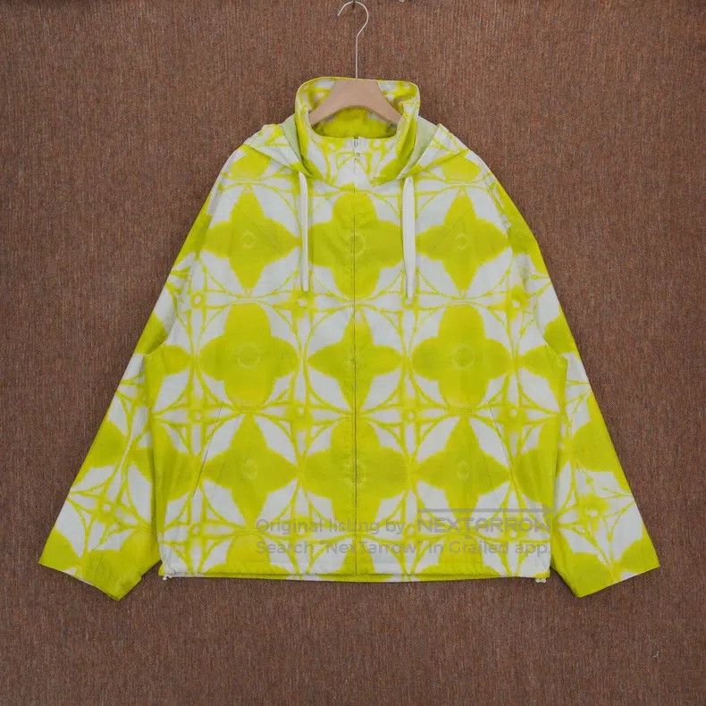 Louis Vuitton Louis Vuitton 2023ss Lemon Yellow Tri-flowered Trouser Jac Size US XL / EU 56 / 4 - 1 Thumbnail