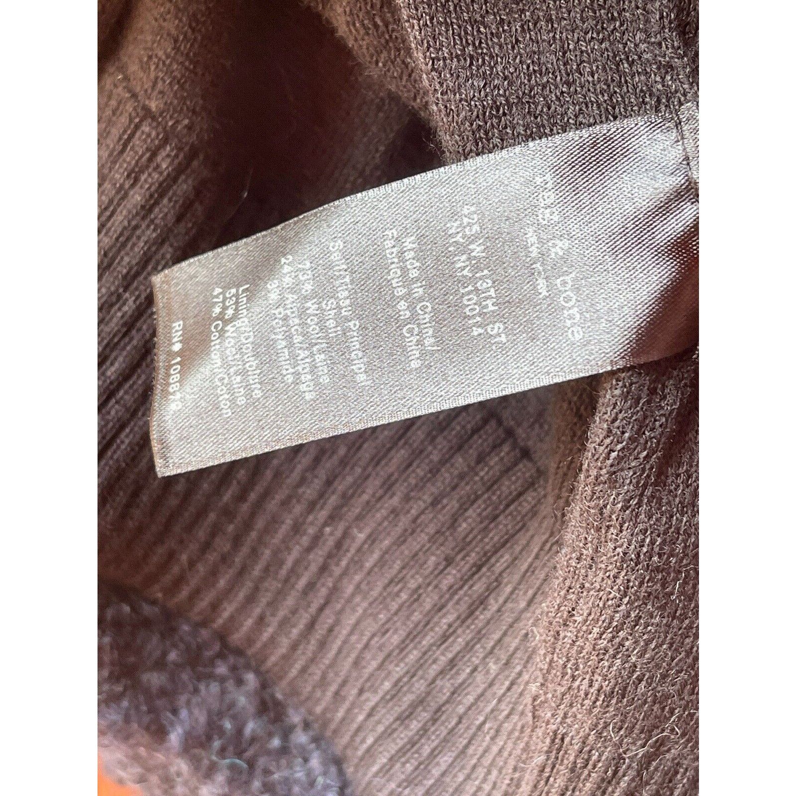 Rag & Bone Rag & Bone Womens Adele Sweater Coat Hooded Navy Blue Sz:S Size S / US 4 / IT 40 - 9 Thumbnail