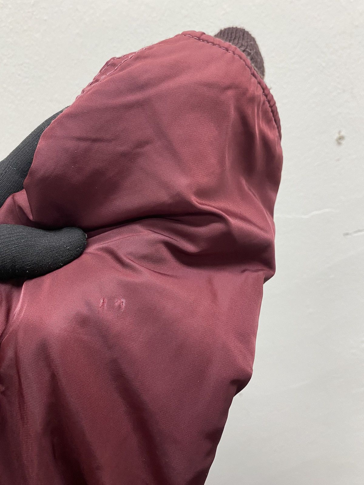 Alpha Industries Rare Vtg Alpha Industries Bomber Jacket Red Calour Size US L / EU 52-54 / 3 - 6 Thumbnail