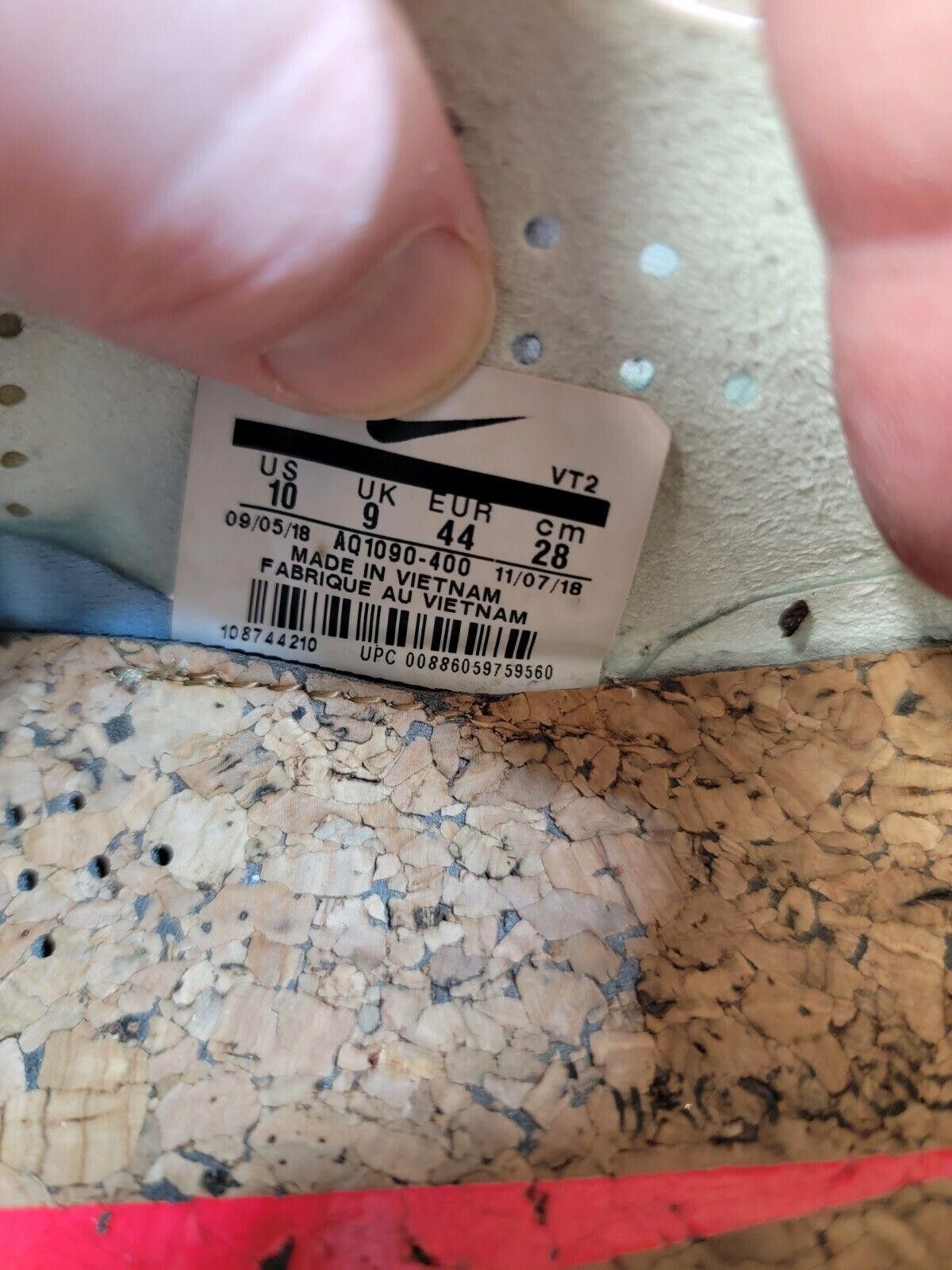 Nike Size 10 - Nike React Element 87 Royal Tint 2019 Size US 10 / EU 43 - 5 Thumbnail