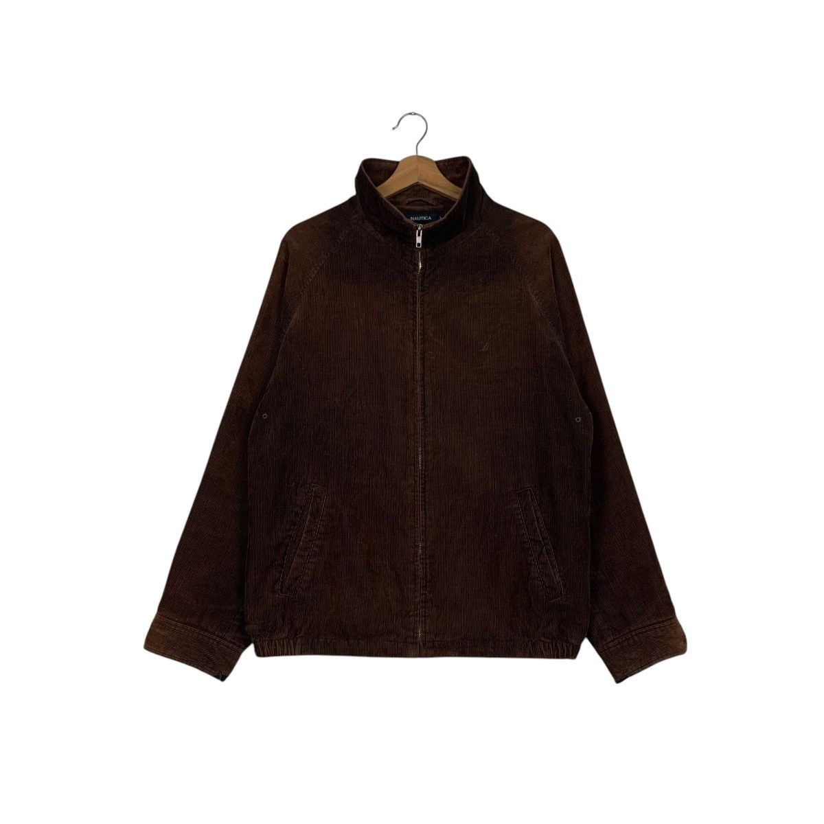 Nautica Vintage 90’s NAUTICA Corduroy Casual Jacket #2651-C119 Size US L / EU 52-54 / 3 - 1 Thumbnail