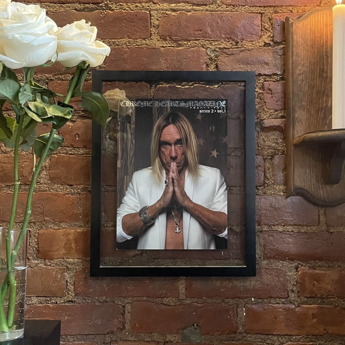 Chrome Hearts Chrome Hearts Iggy Pop Cover Poster Size ONE SIZE - 3 Thumbnail