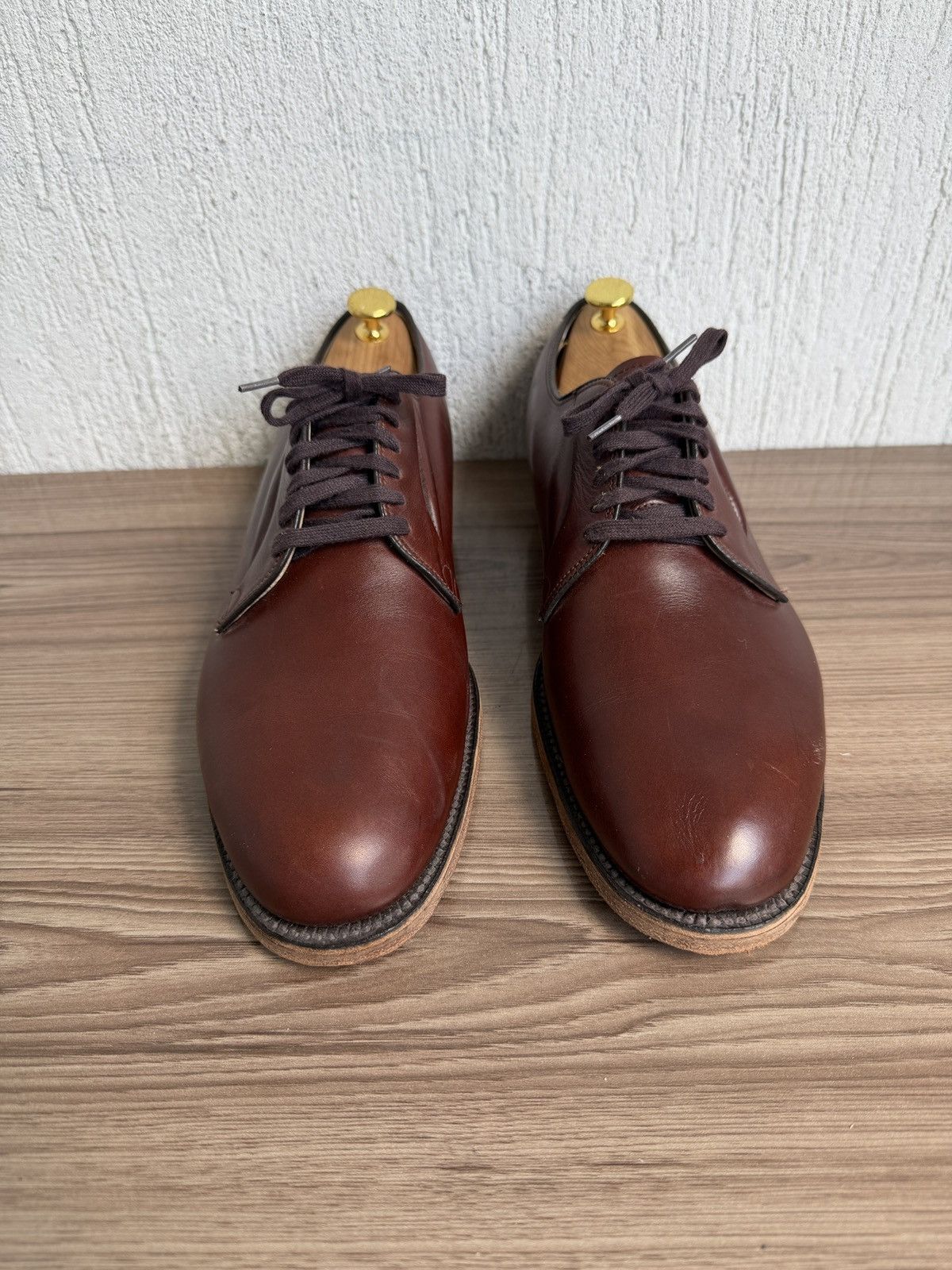 Alden Plain toe Blucher Size US 12 / EU 45 - 3 Thumbnail