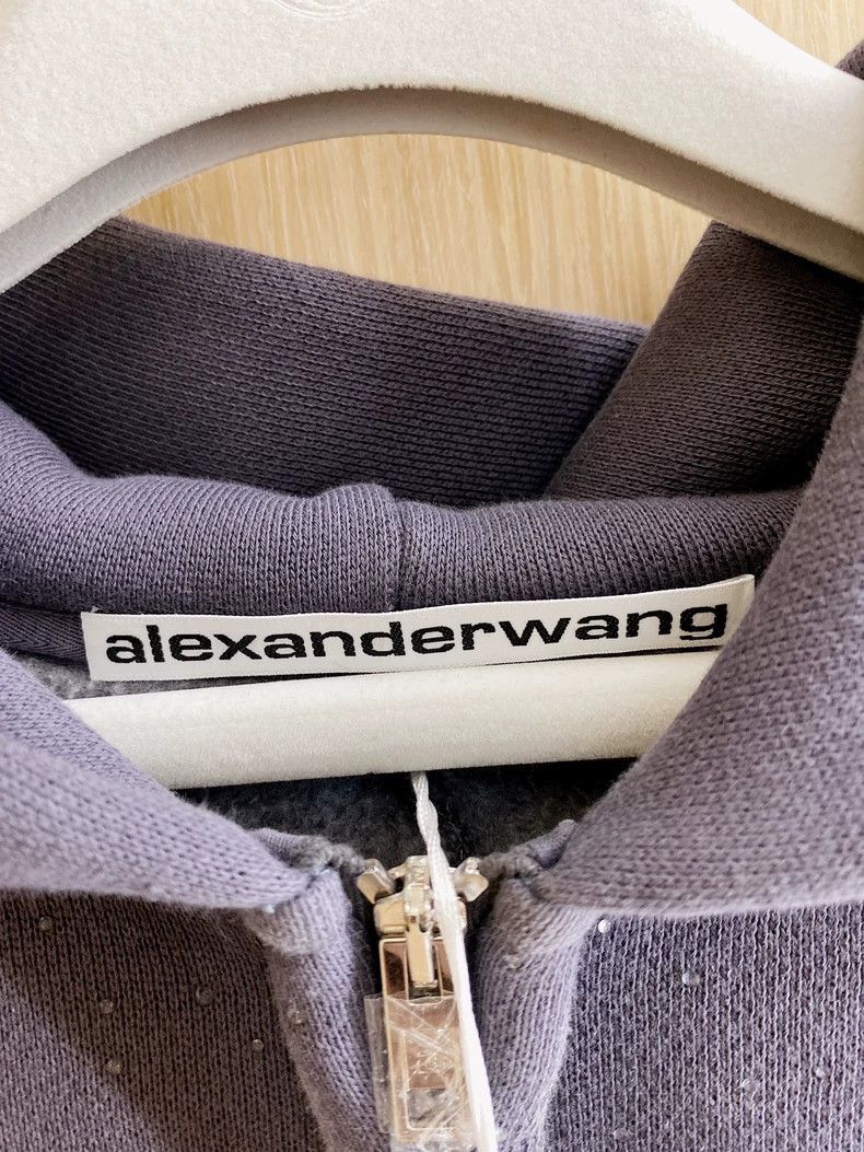 Alexander Wang Alexandre Wang Zip-Up Hoodie- Size XS / US 0-2 / IT 36-38 - 3 Thumbnail