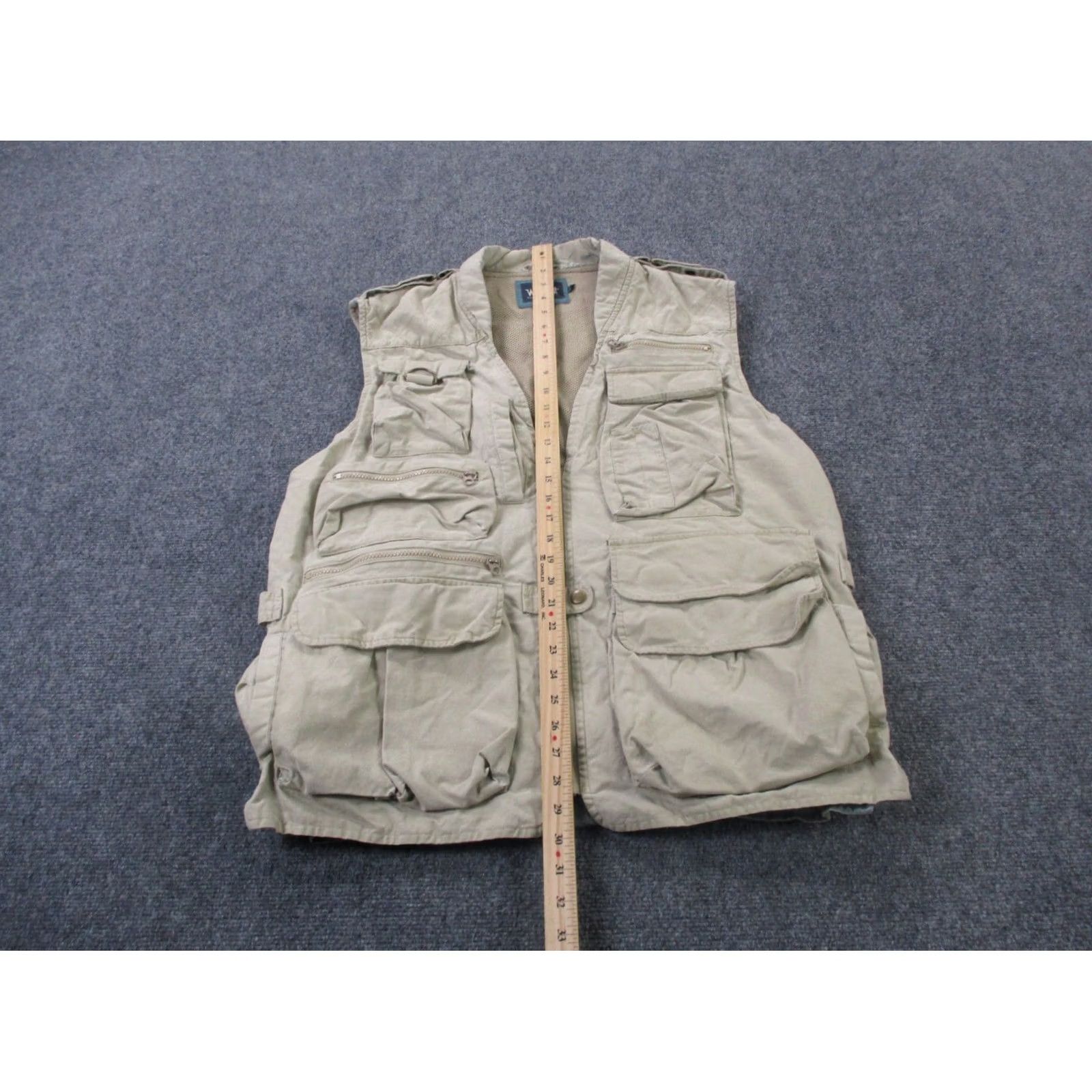 Vintage Woolrich Vest Jacket L Mens Cargo Fishing Outdoors Hunting Hiking Safari Guide Size US L / EU 52-54 / 3 - 3 Thumbnail
