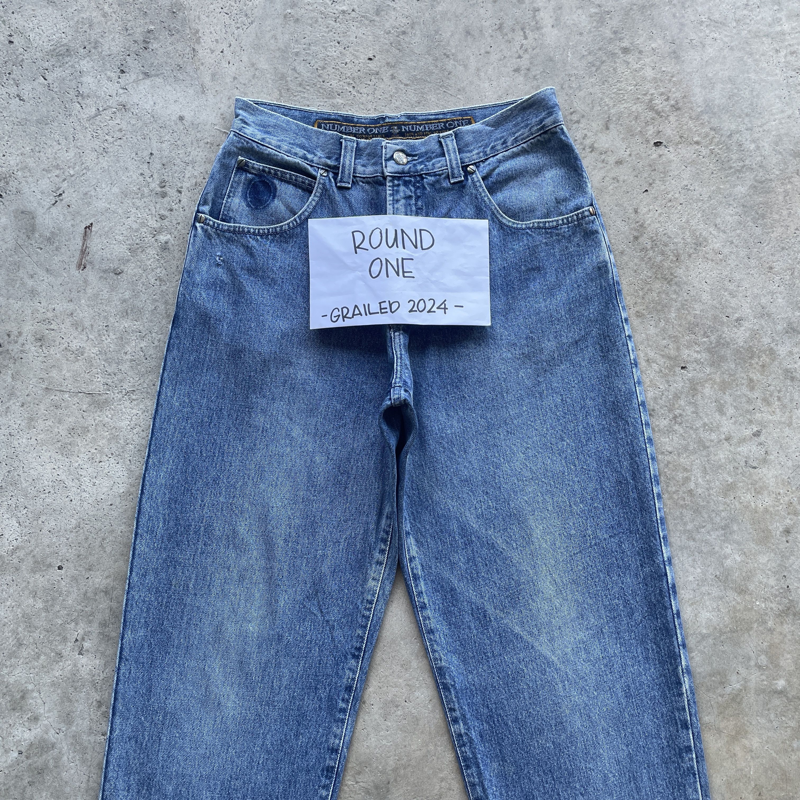 Trussardi × Vintage VINTAGE TRUSSARDI JEANS MADE IN ITALY PANTS DENIM W29x29 Size US 29 - 4 Thumbnail