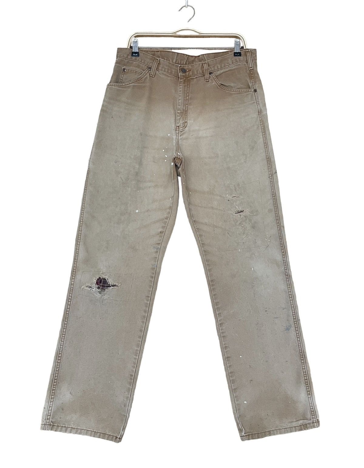 Dickies × Vintage Vintage Brand Dickies Distressed Pants 1990s Size US 33 - 1 Thumbnail