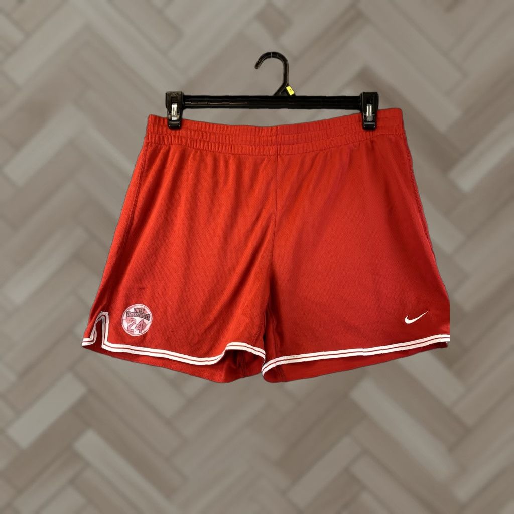 Nike **RED Athletic Running Shorts - NIKE Women's Size M** User: **Red Athletic Running Shorts - Nike Women's Size M** Size 33" - 1 Thumbnail