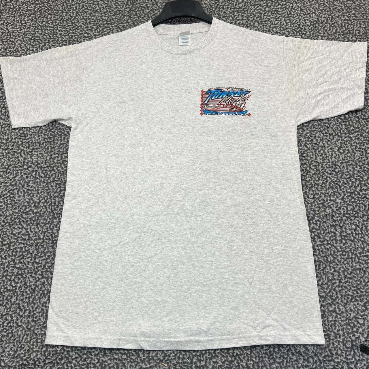 Other Vintage Midget Grand Prix Shirt Men XL Turkey Night Racing Size US XL / EU 56 / 4 - 2 Thumbnail
