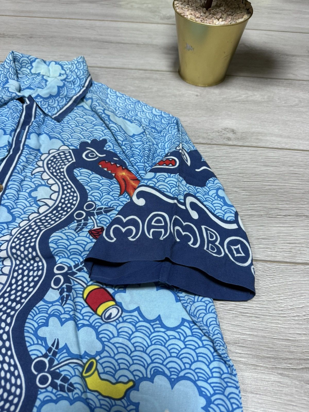 Mambo Mambo Australia loud dragon all over surf Hawaii shirt Size US L / EU 52-54 / 3 - 4 Thumbnail