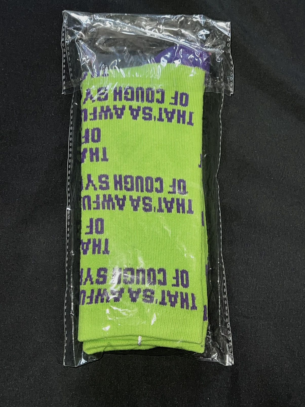 Awful Lot of Cough Syrup Awful Lot of Cough Syrup Socks Size ONE SIZE - 2 Thumbnail