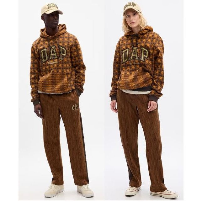 Dapper Dan × Gap NWT Gap x Dapper Dan DAP GAP Unisex M/L Houndstooth Hoodie & Size US 32 / EU 48 - 1 Thumbnail