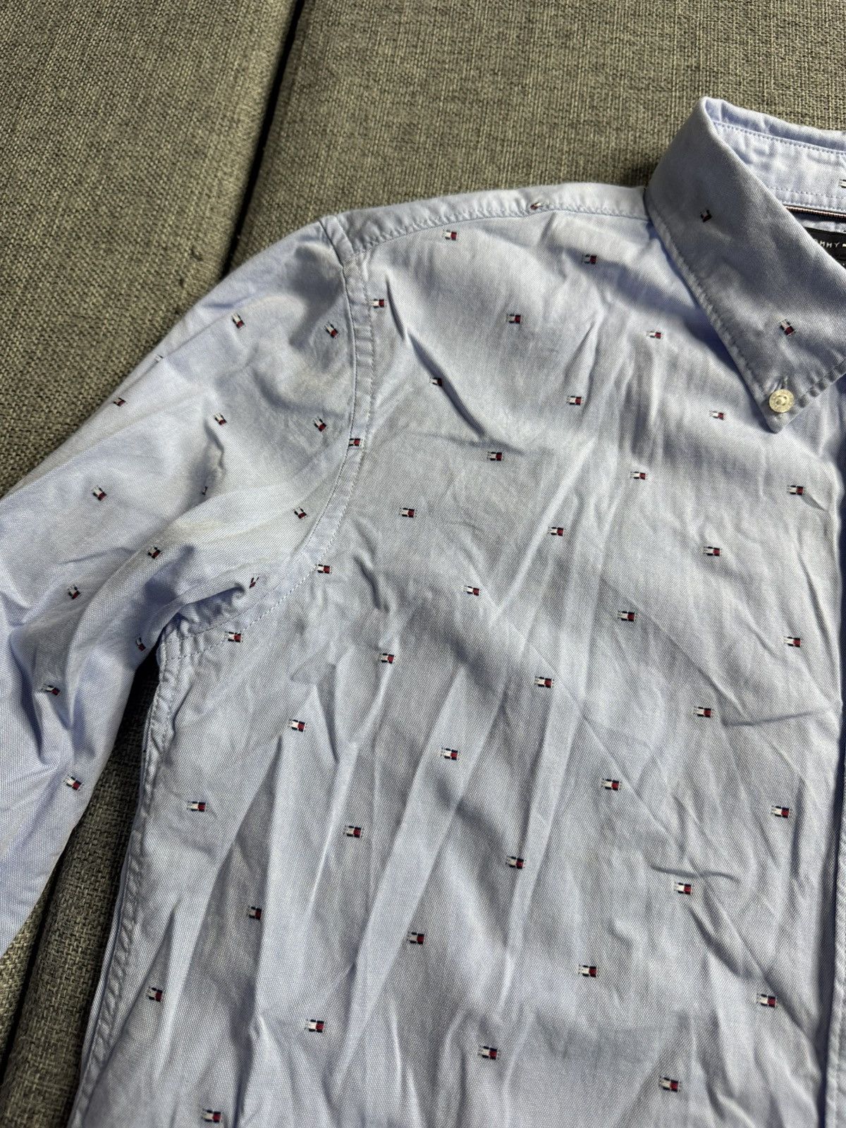Tommy Hilfiger Tommy Hilfiger shirt multi logo Size US S / EU 44-46 / 1 - 6 Thumbnail