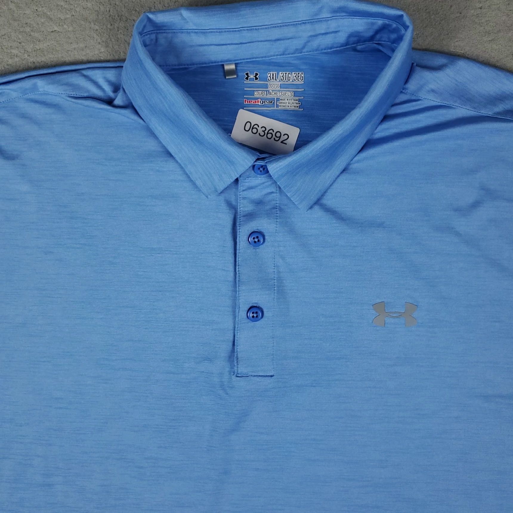 Under Armour Under Armour Polo Shirt Mens 3XL Blue Golf Casual Short Sleeve Shirt Size US XXL / EU 58 / 5 - 2 Thumbnail