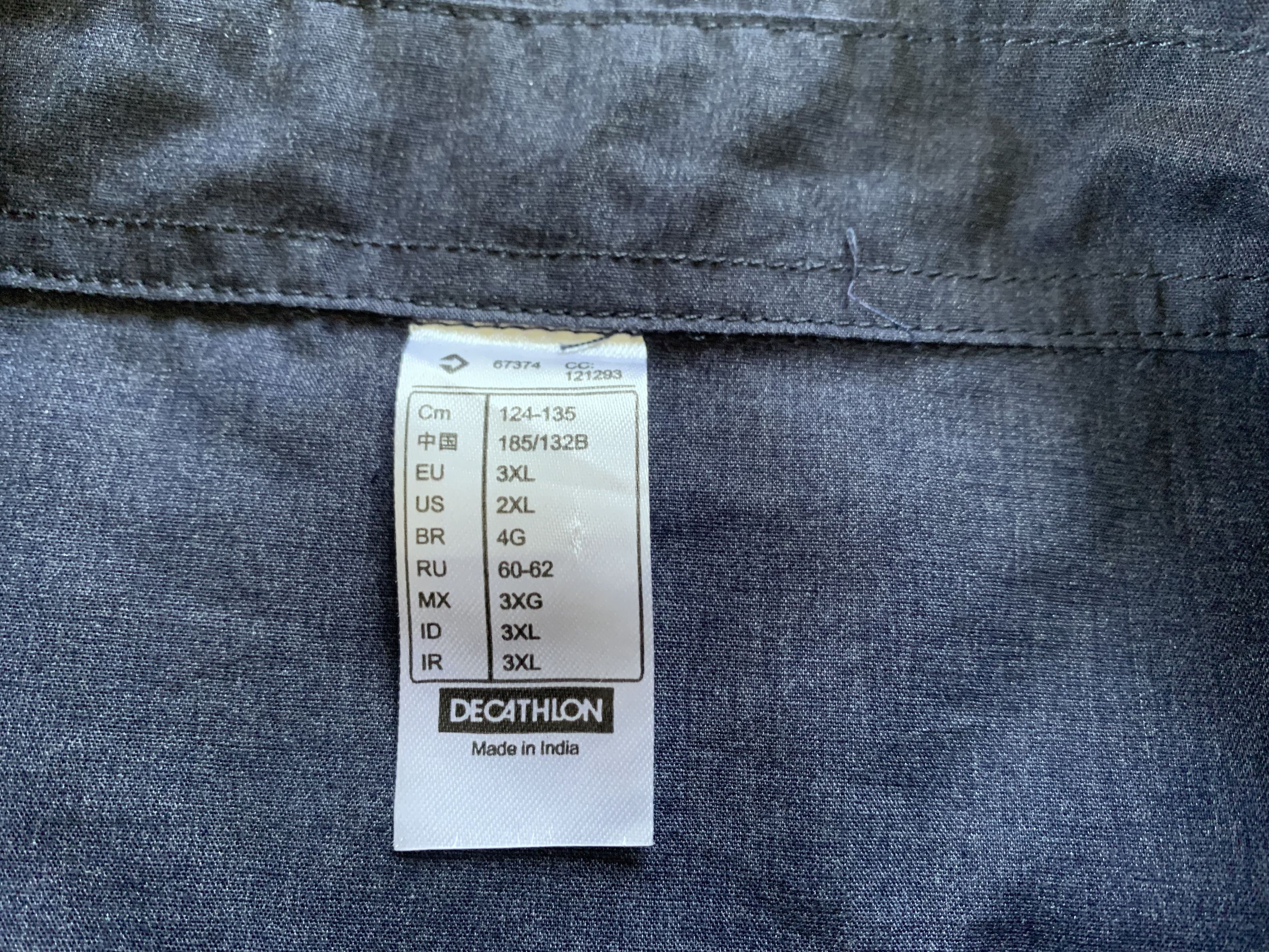 Other Quechua Decathlon Short Sleeve Trekking Shirt Size US XXL / EU 58 / 5 - 5 Thumbnail