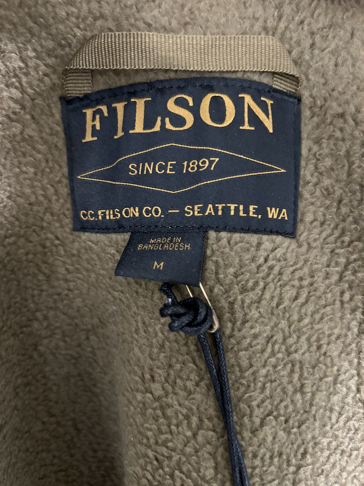 Filson Filson Sherpa Fleece Vest - Medium NWT Size US M / EU 48-50 / 2 - 3 Thumbnail