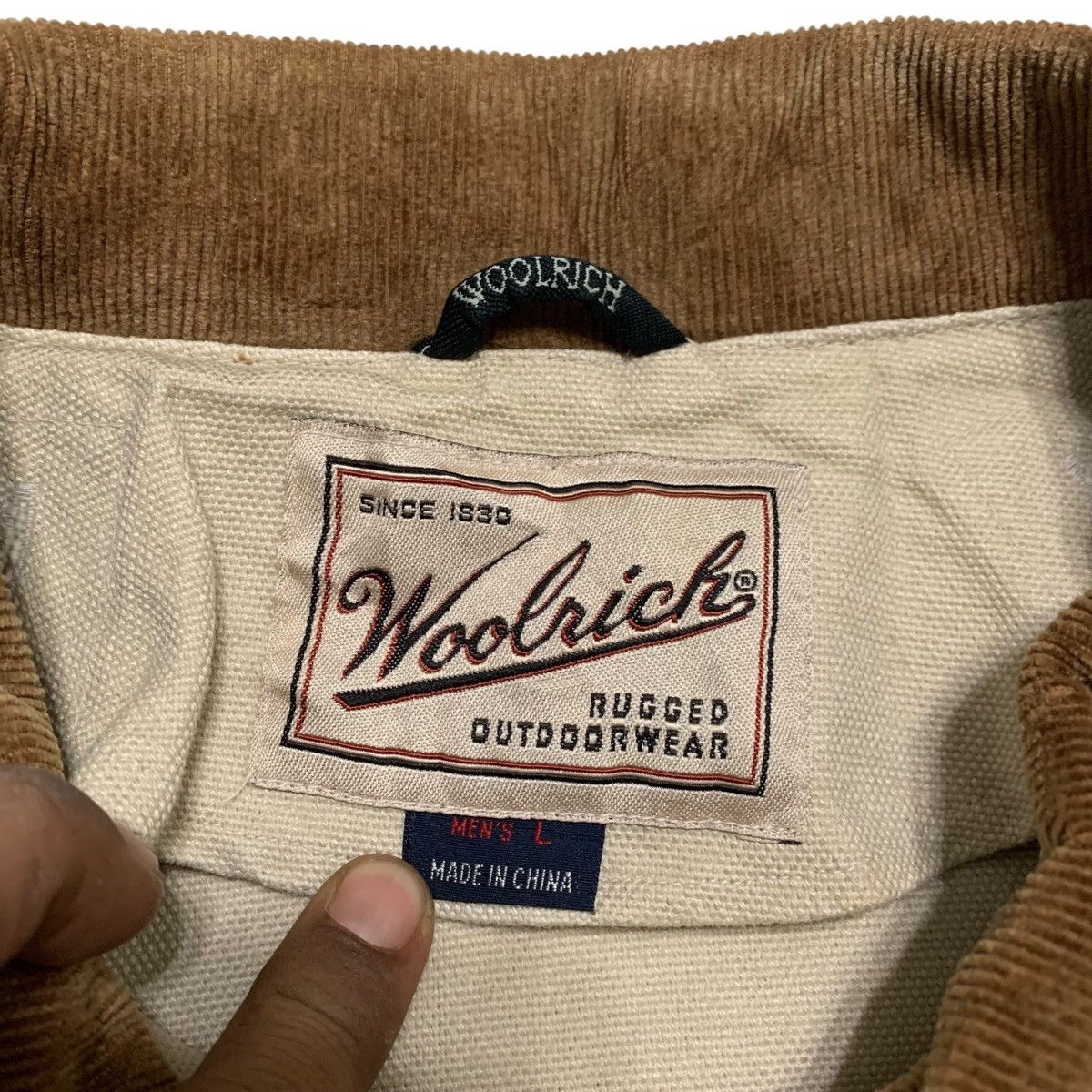 Vintage Vintage Woolrich Detroit Workwear Jacket Size US L / EU 52-54 / 3 - 5 Thumbnail