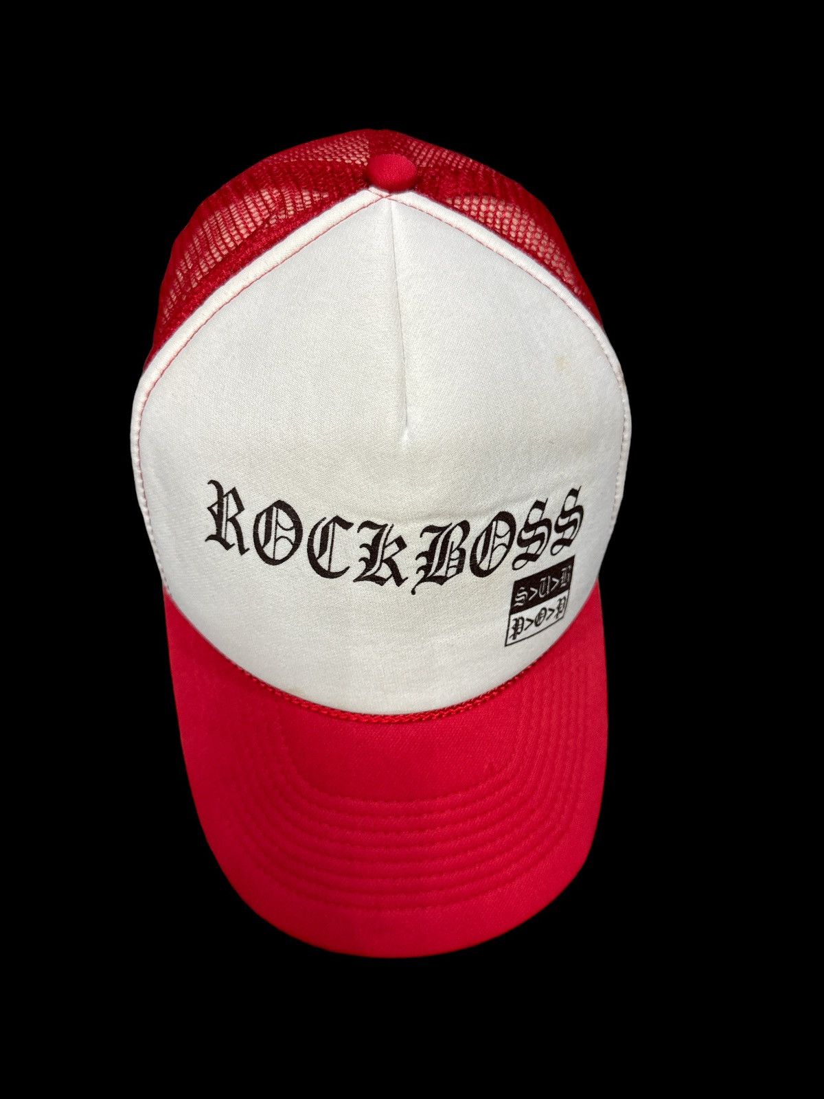 Vintage VINTAGE ROCKBOSS SUB POP TRUCKER HAT CAP Size ONE SIZE - 1 Thumbnail